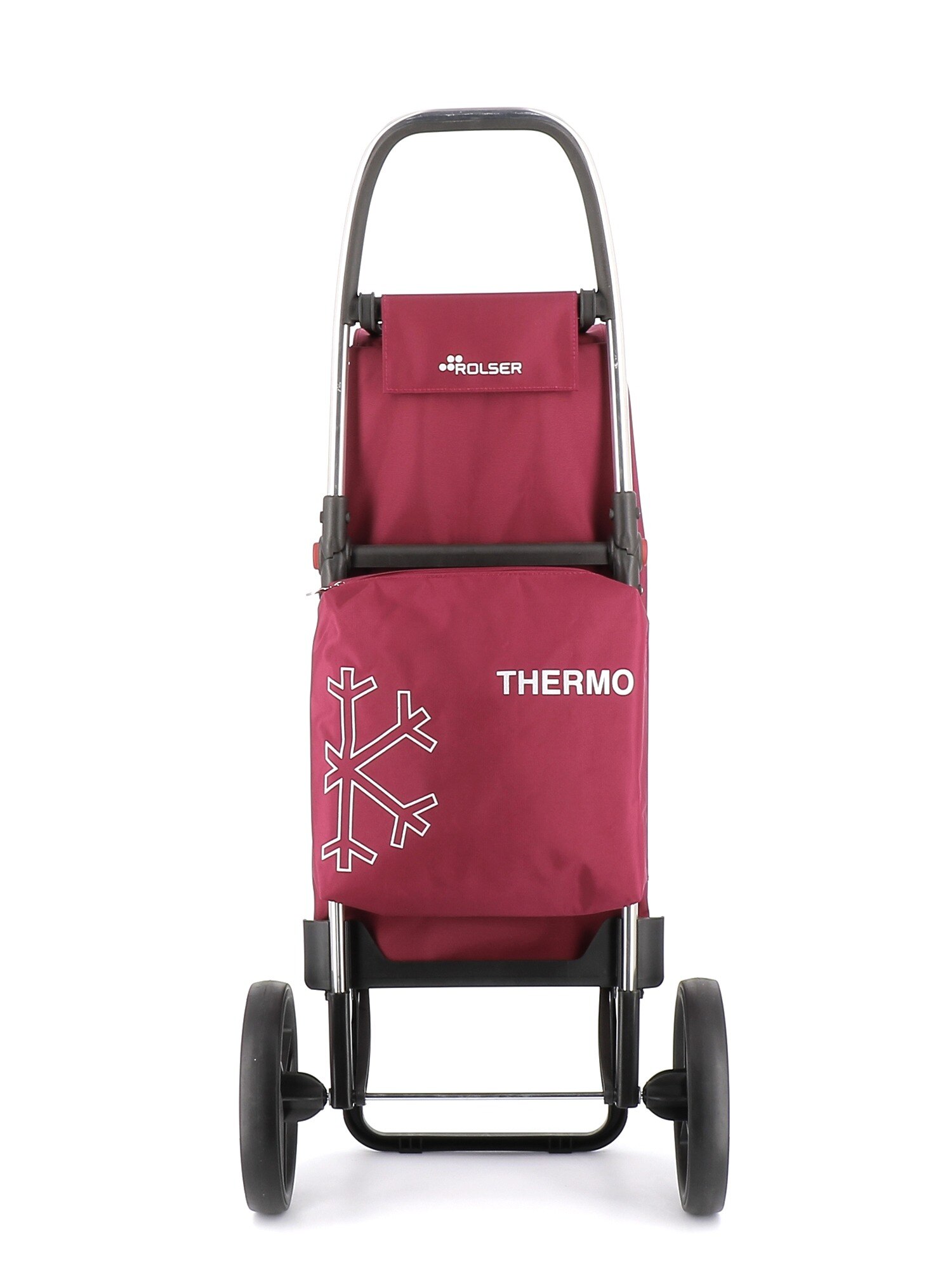 Imagen 3 de Carro de la compra I-Max Termo Zen 2 Ruedas Grandes Plegable Rolser - Rojo Rojo