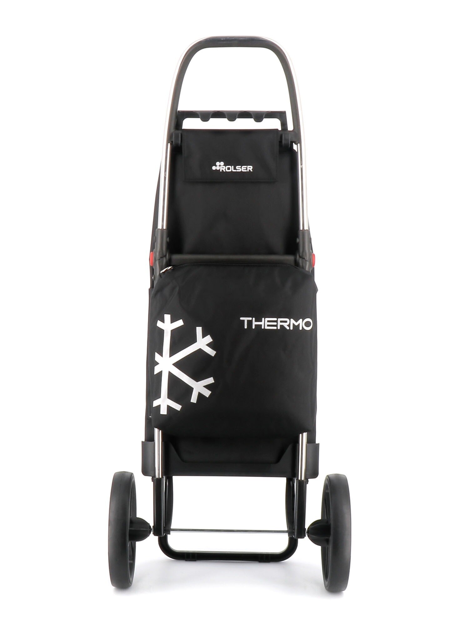 Imagen 4 de Carro de la compra I-Max Termo Zen 2 Ruedas Grandes Plegable Rolser - Negro Negro