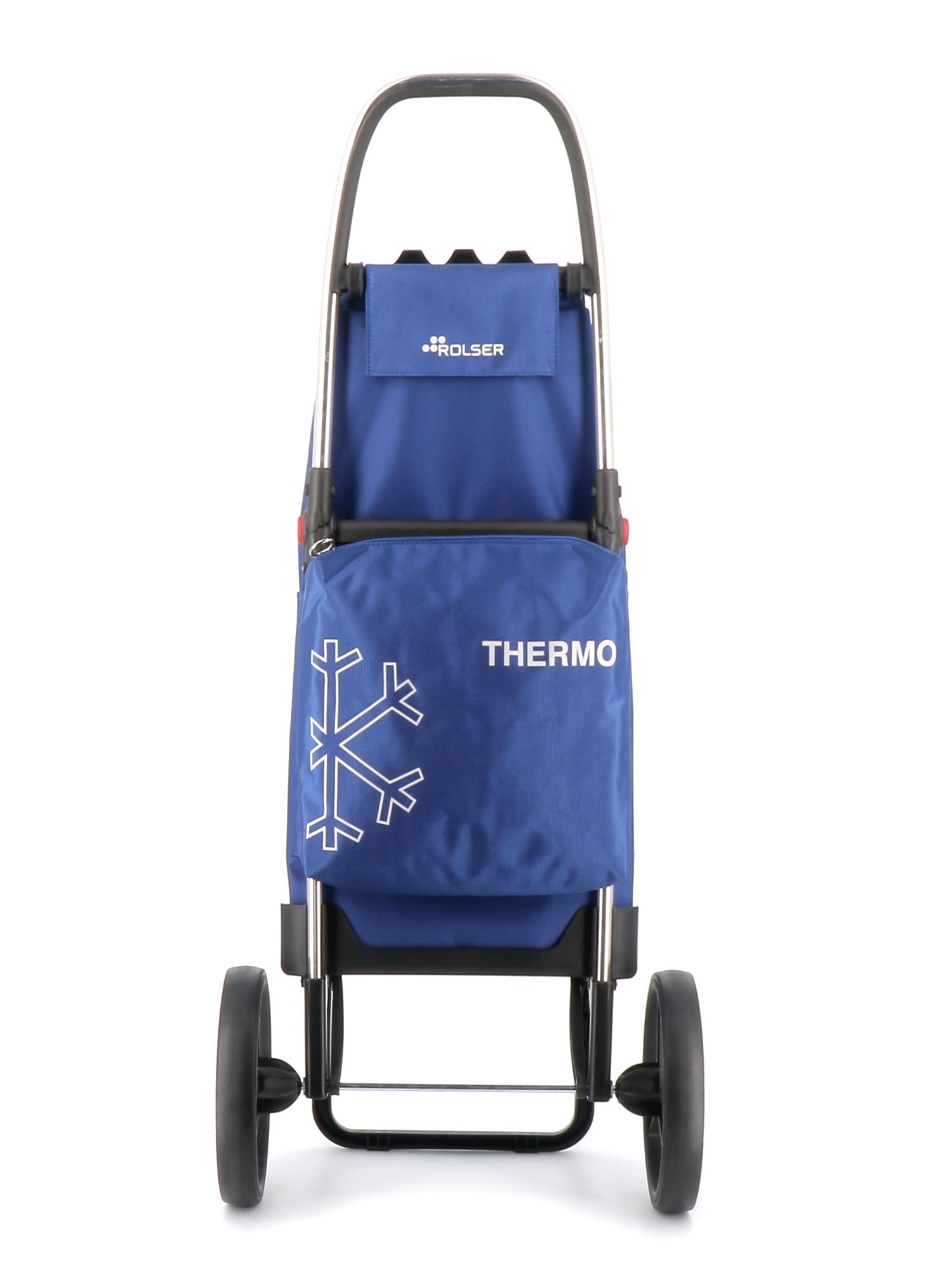 Imagen 4 de Carro de la compra I-Max Termo Zen 2 Ruedas Grandes Plegable Rolser - Azul Azul