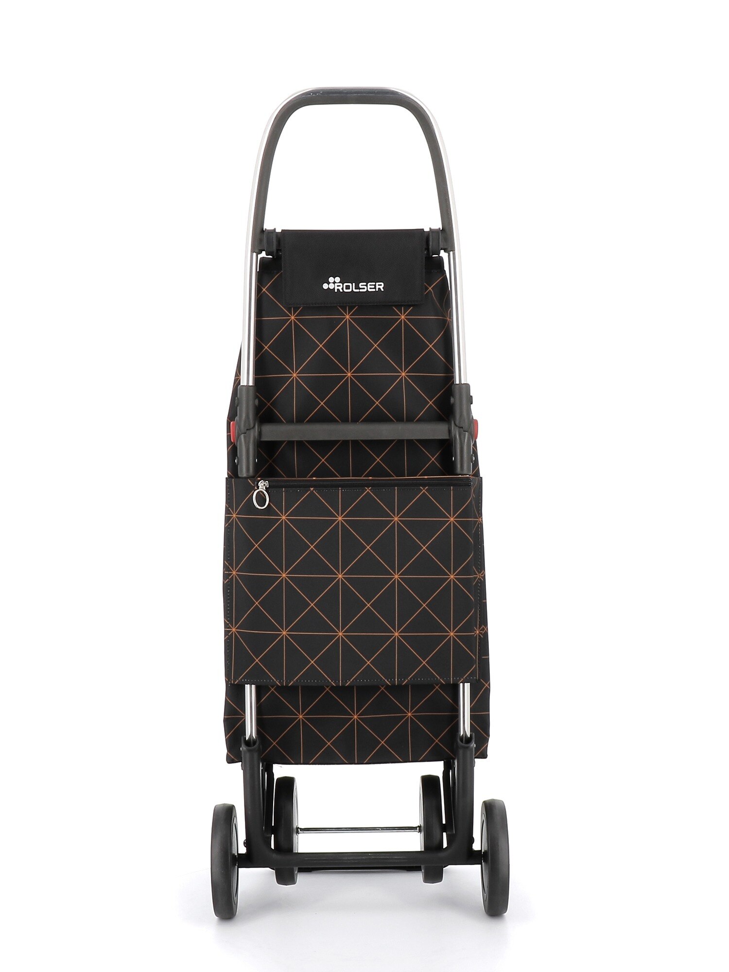 Imagen 3 de Carro de la compra I-Max Star 4 Ruedas Plegable Rolser - Naranja Naranja