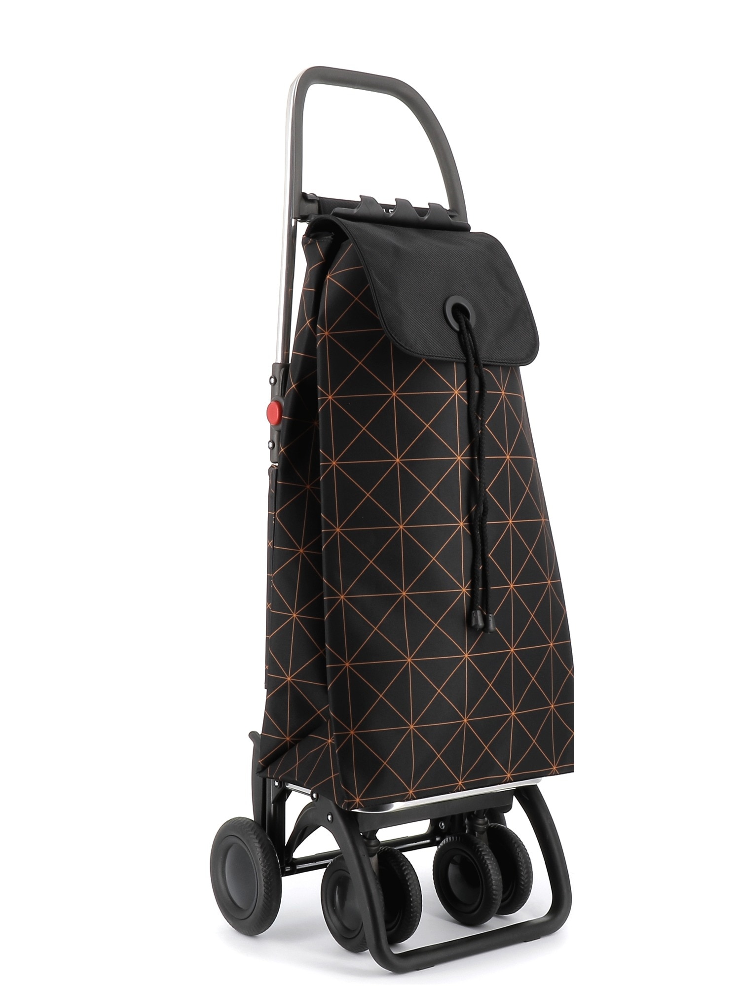 Imagen 1 de Carro de la compra I-Max Star 4 Ruedas 2 Giratorias Plegable Rolser - Naranja Naranja