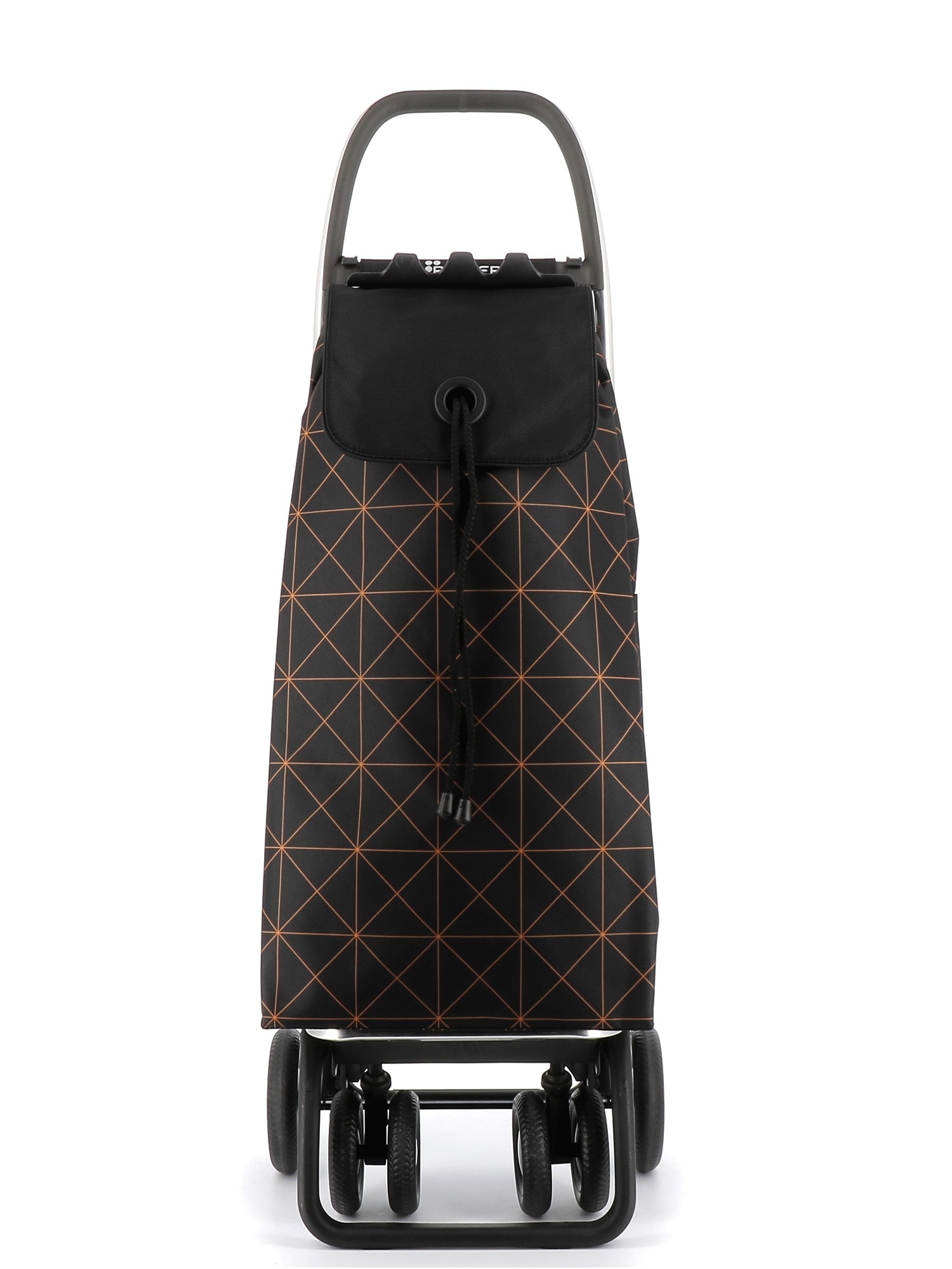 Imagen 4 de Carro de la compra I-Max Star 4 Ruedas 2 Giratorias Plegable Rolser - Naranja Naranja