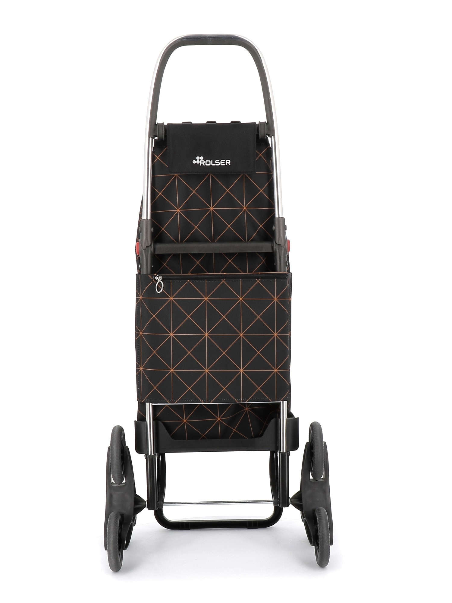 Imagen 3 de Carro de la compra I-Max Star 6 Ruedas Sube Escaleras Plegable Rolser - Naranja Naranja