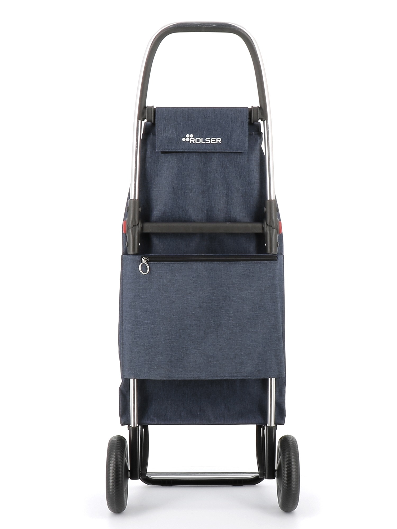 Imagen 3 de Carro de la compra I-Max Tweed 2 Ruedas Plegable Rolser - Azul marino Azul marino