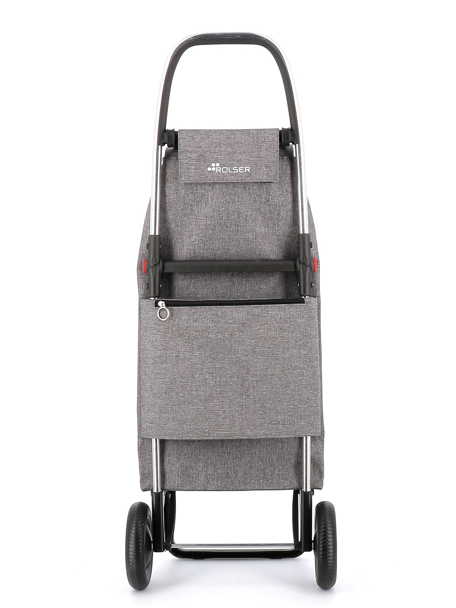 Imagen 3 de Carro de la compra I-Max Tweed 2 Ruedas Plegable Rolser - Gris Gris