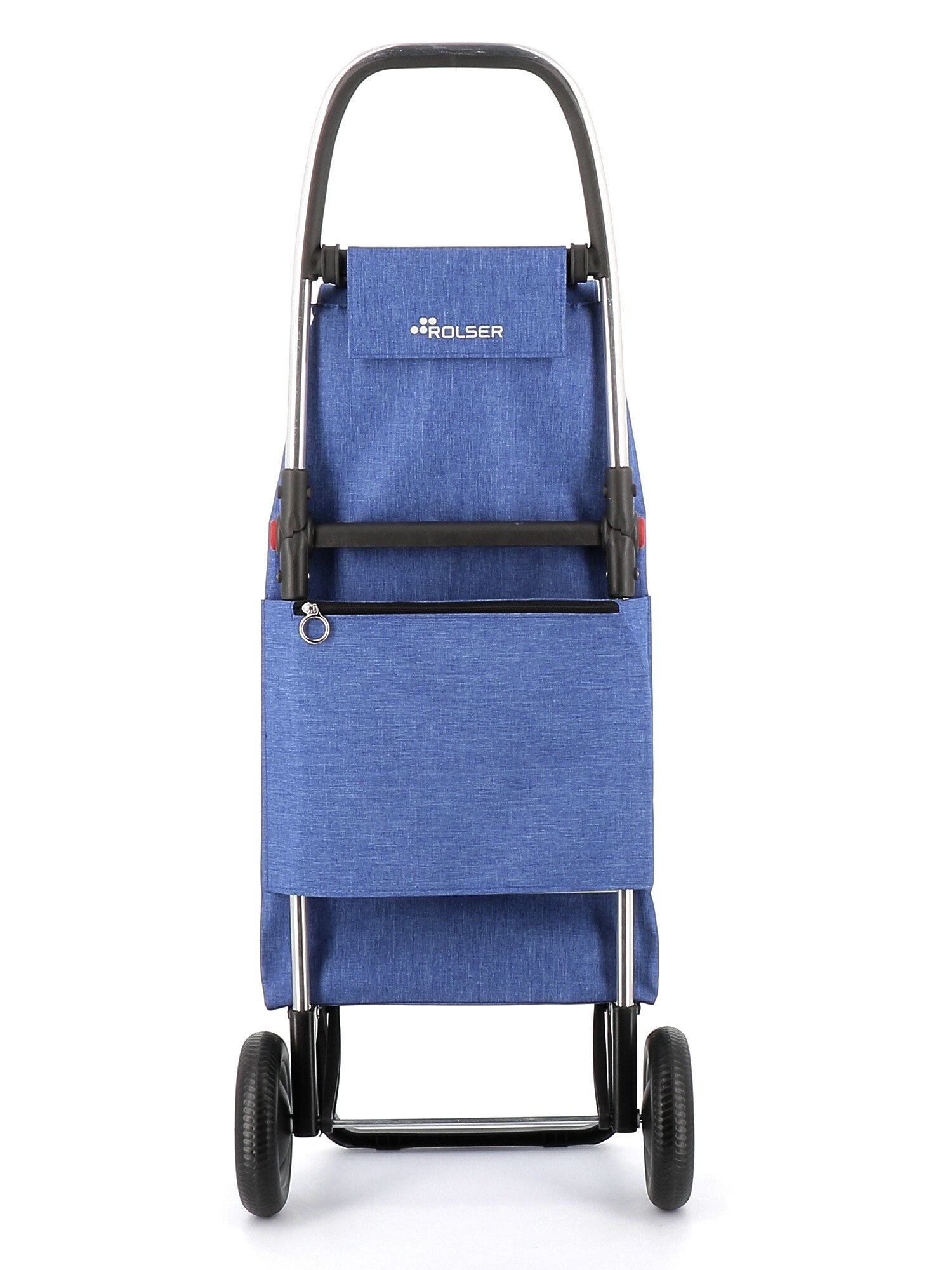 Imagen 3 de Carro de la compra I-Max Tweed 2 Ruedas Plegable Rolser - Azul Azul