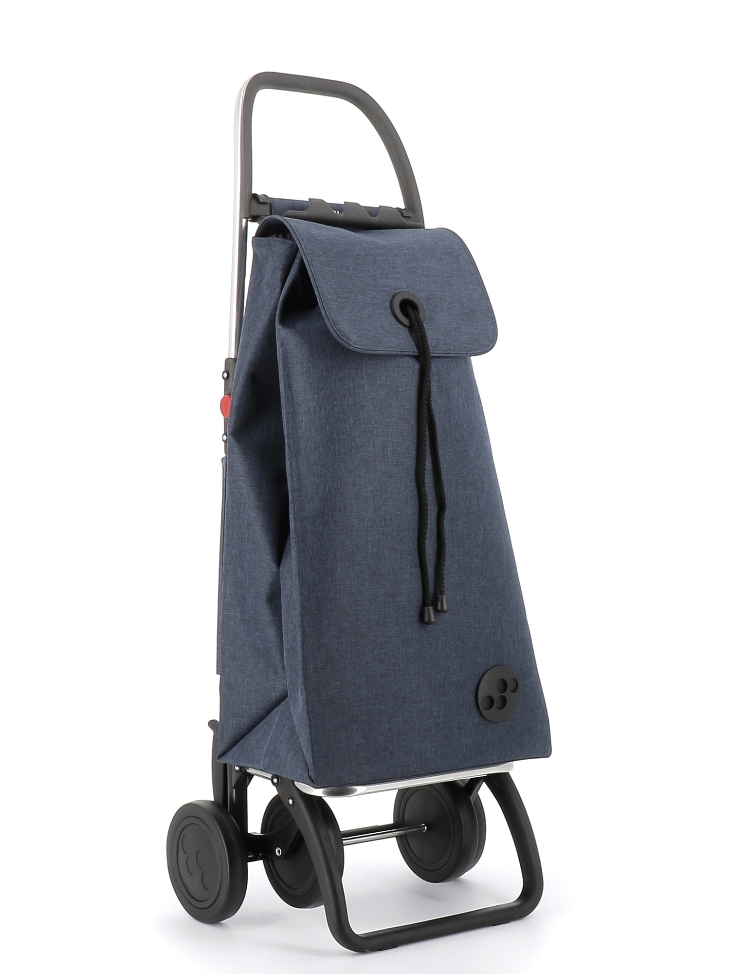 Carro de la compra I-Max Tweed 4 Ruedas Plegable Rolser - Azul marino Azul marino-1
