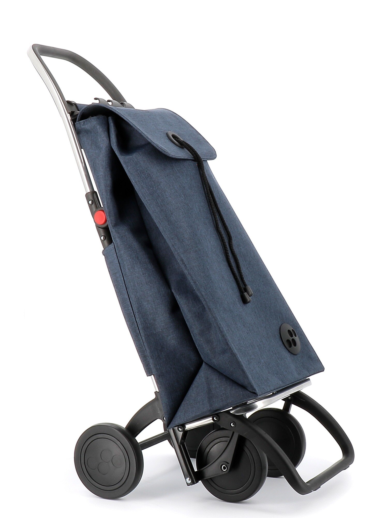 Carro de la compra I-Max Tweed 4 Ruedas Plegable Rolser - Azul marino Azul marino-5