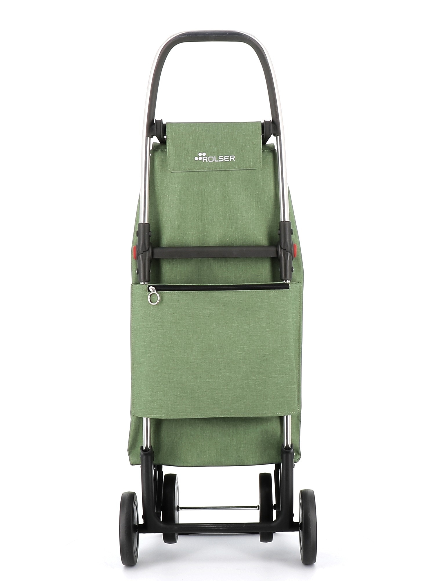 Carro de la compra I-Max Tweed 4 Ruedas Plegable Rolser - Verde Verde-3