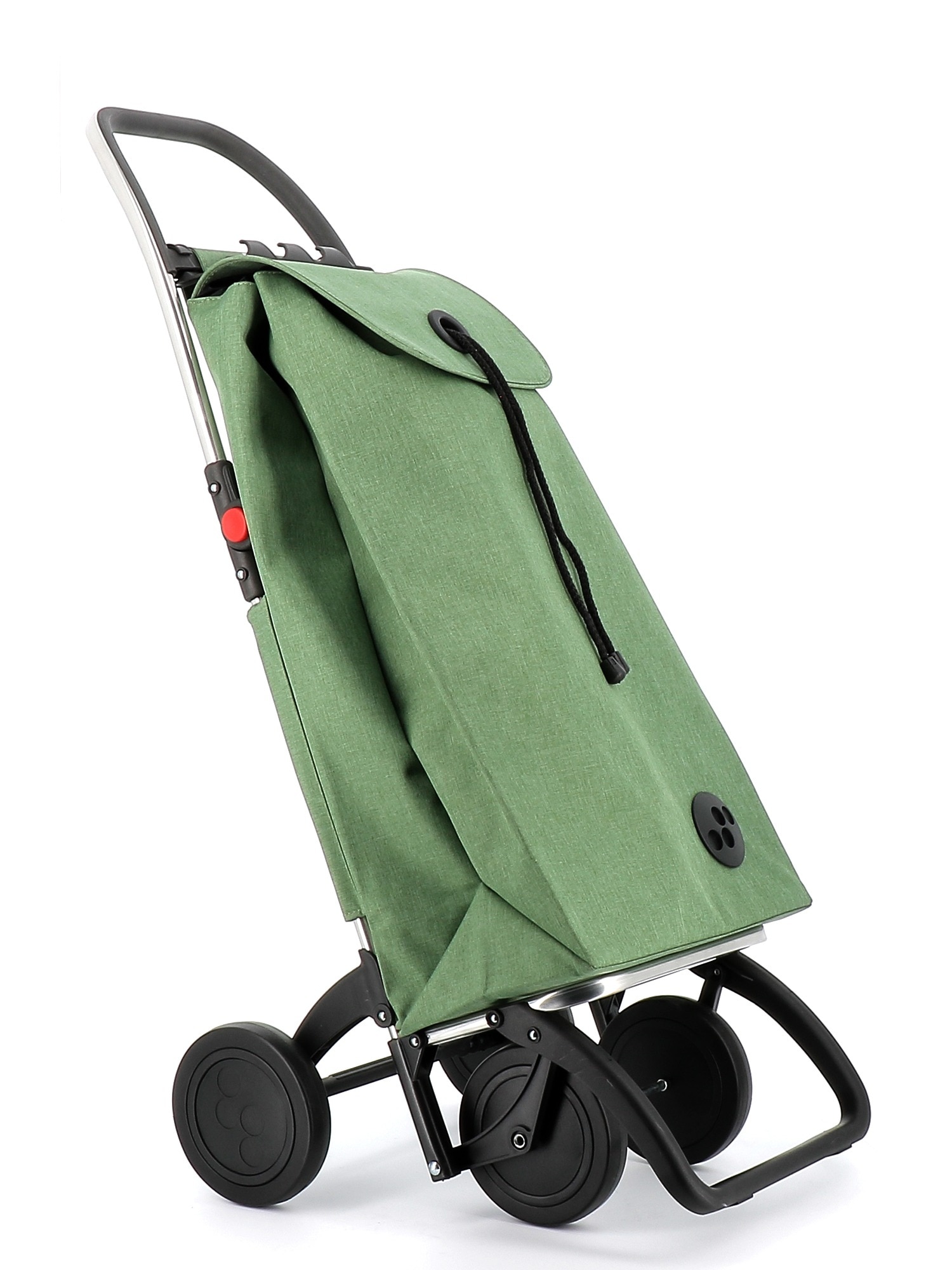 Carro de la compra I-Max Tweed 4 Ruedas Plegable Rolser - Verde Verde-5