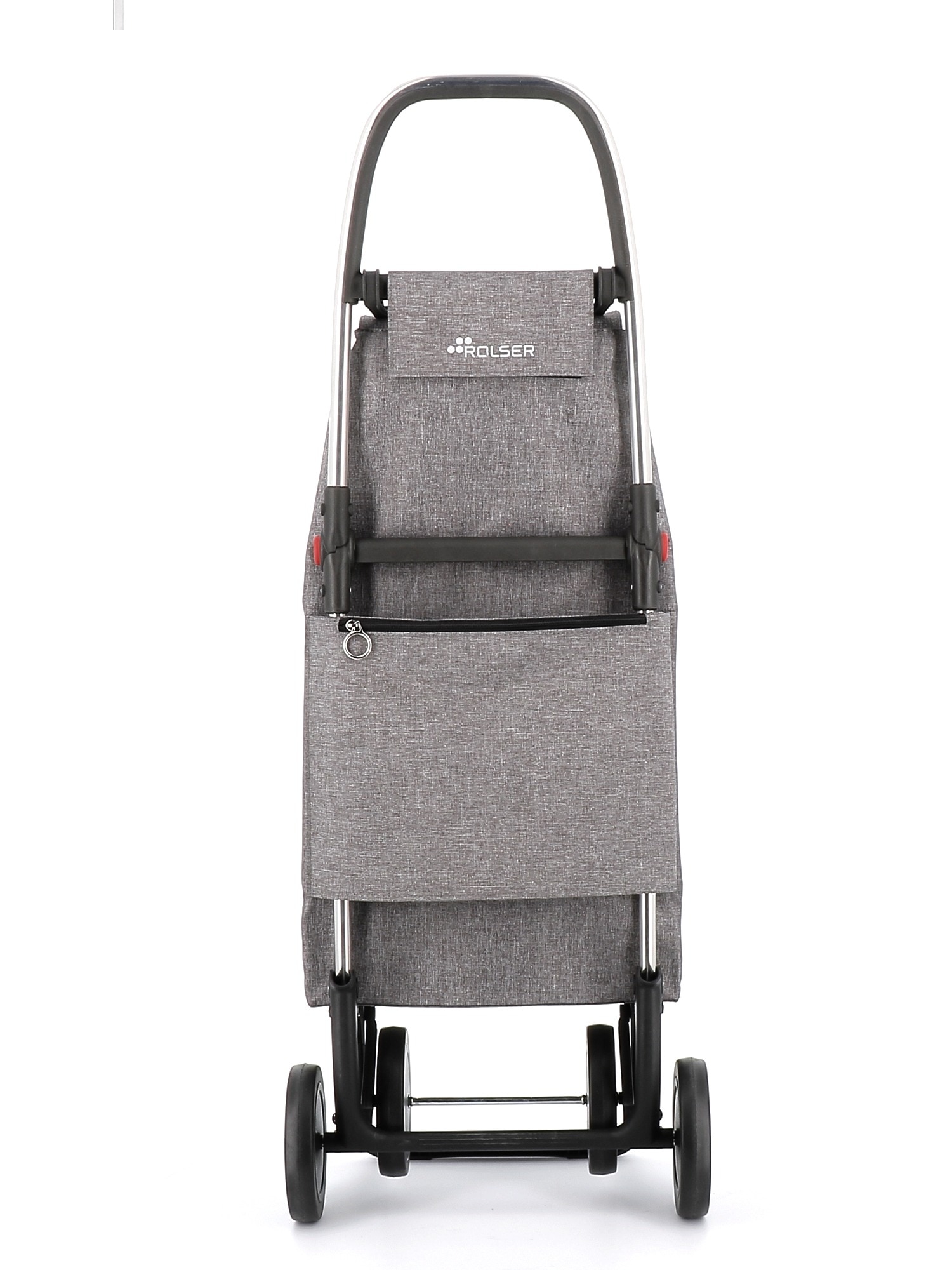 Carro de la compra I-Max Tweed 4 Ruedas Plegable Rolser - Gris Gris-3