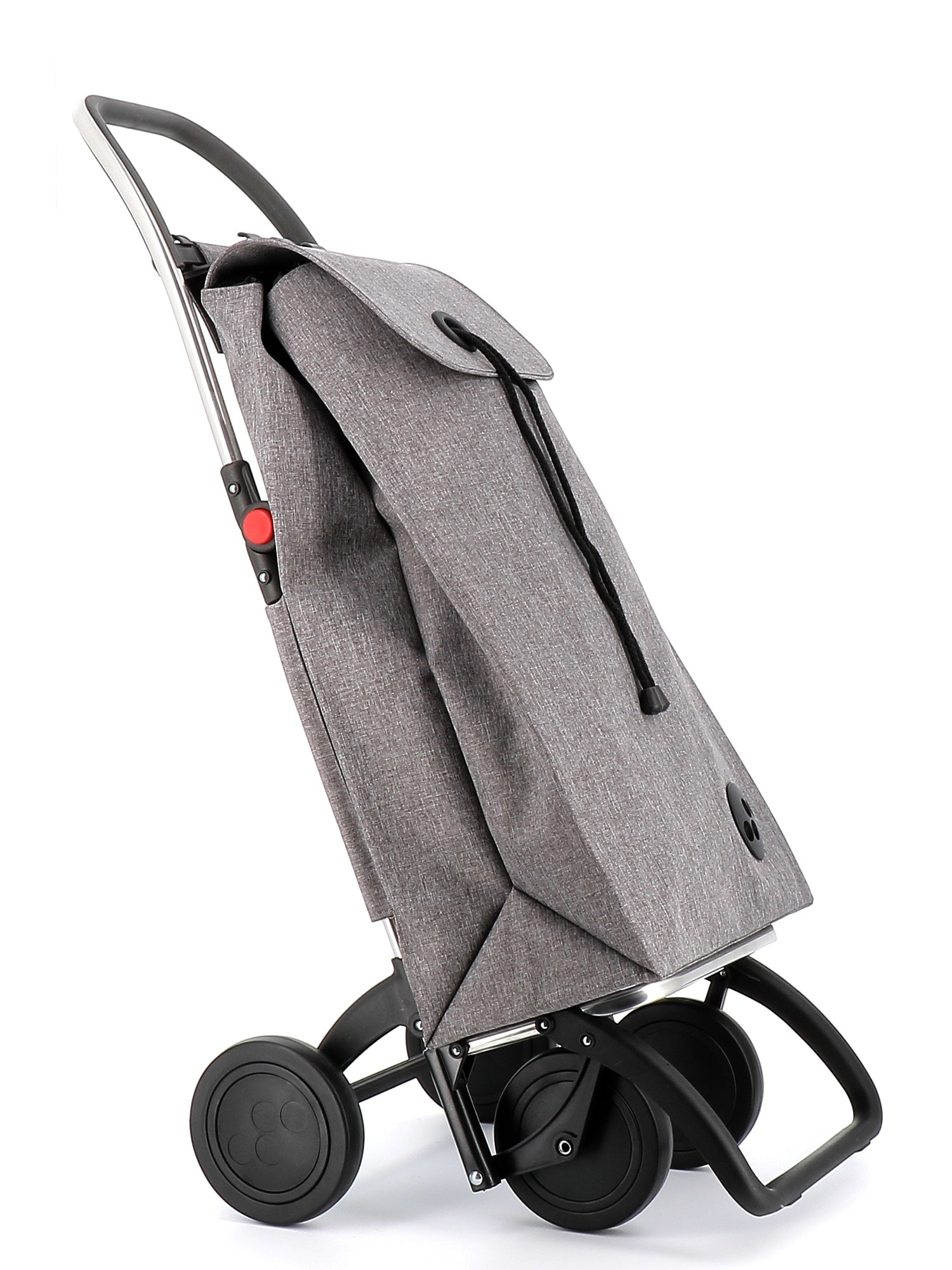 Carro de la compra I-Max Tweed 4 Ruedas Plegable Rolser - Gris Gris-5