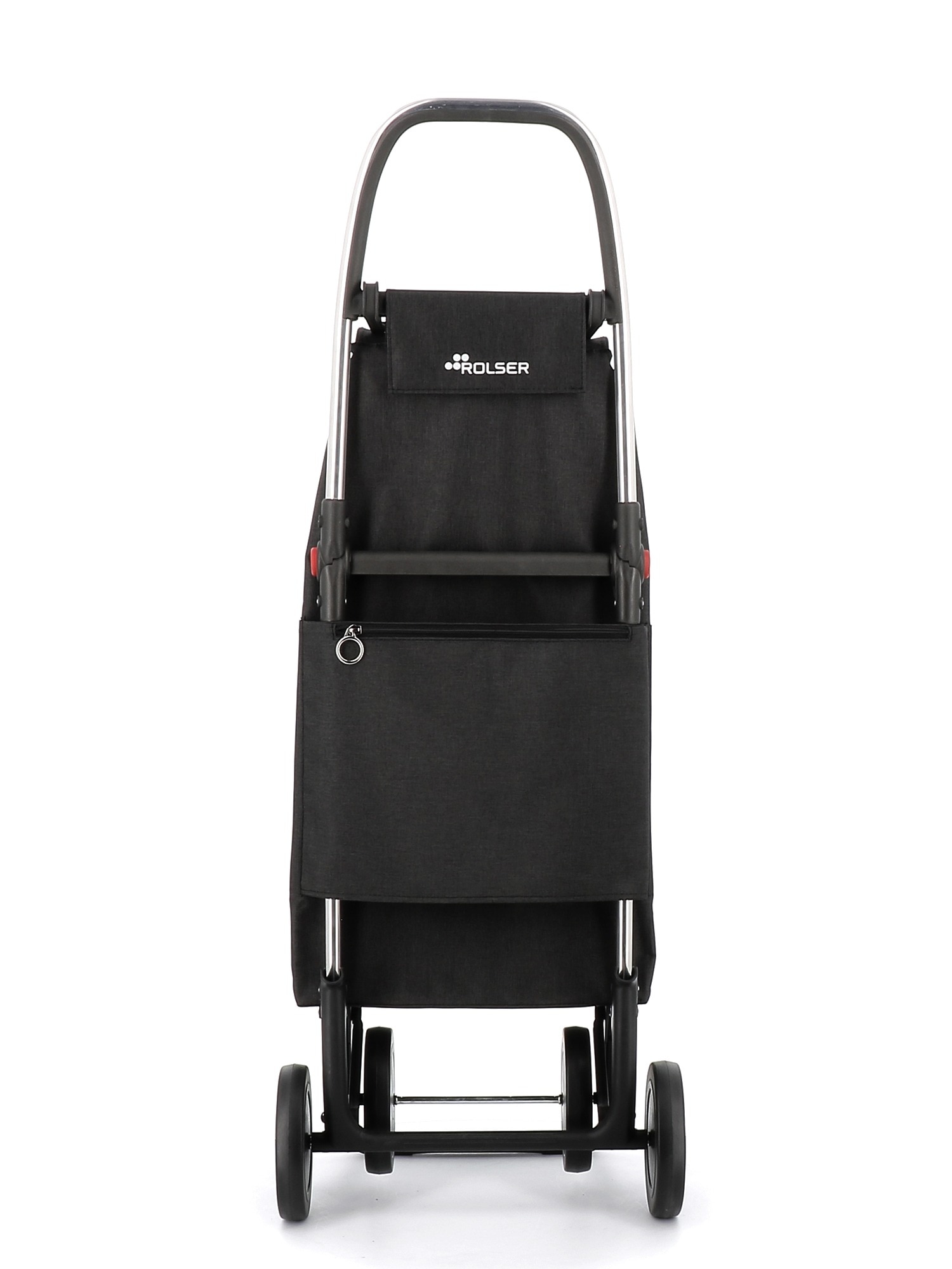 Imagen 3 de Carro de la compra I-Max Tweed 4 Ruedas Plegable Rolser - Negro Negro