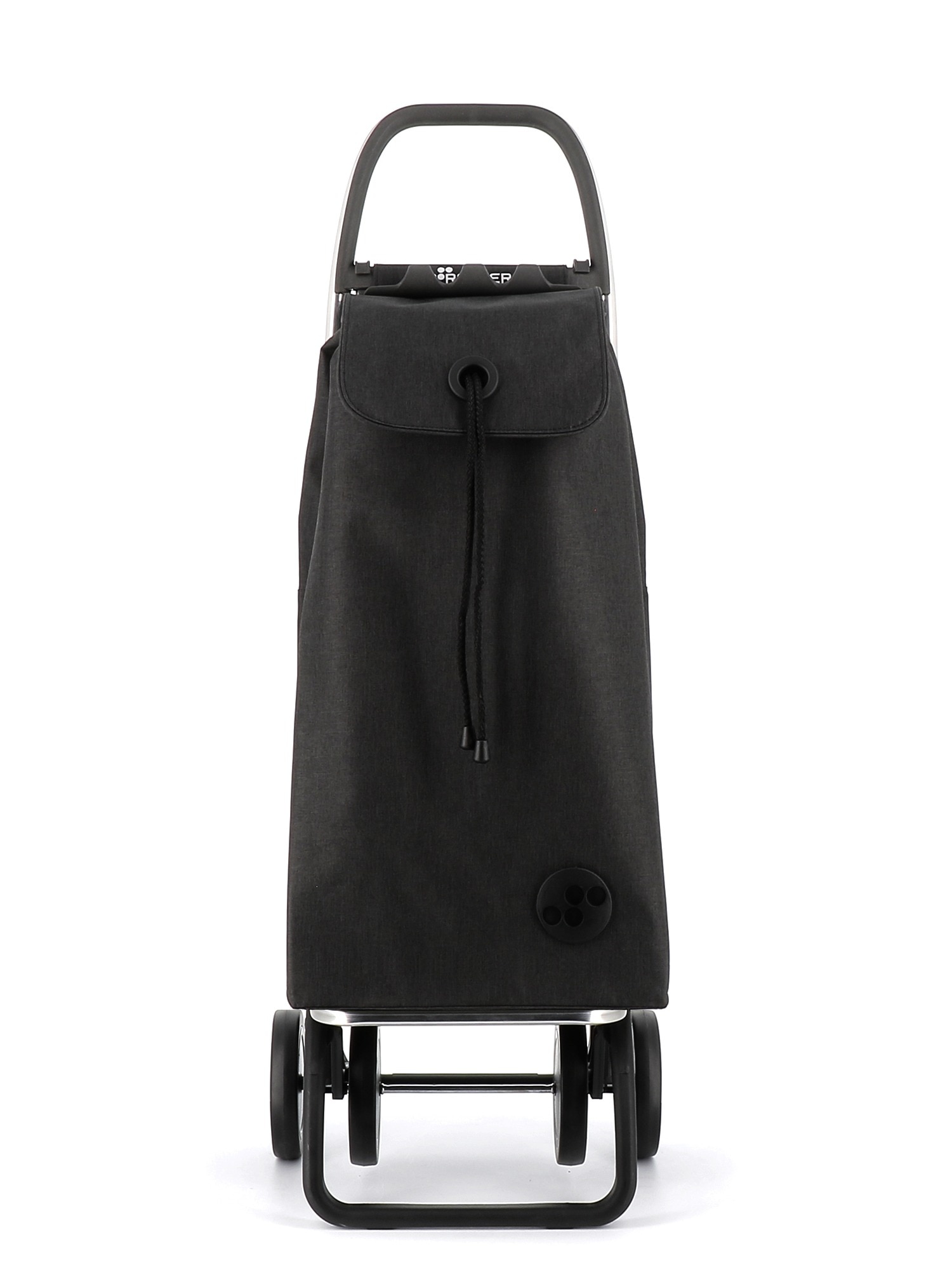 Imagen 4 de Carro de la compra I-Max Tweed 4 Ruedas Plegable Rolser - Negro Negro