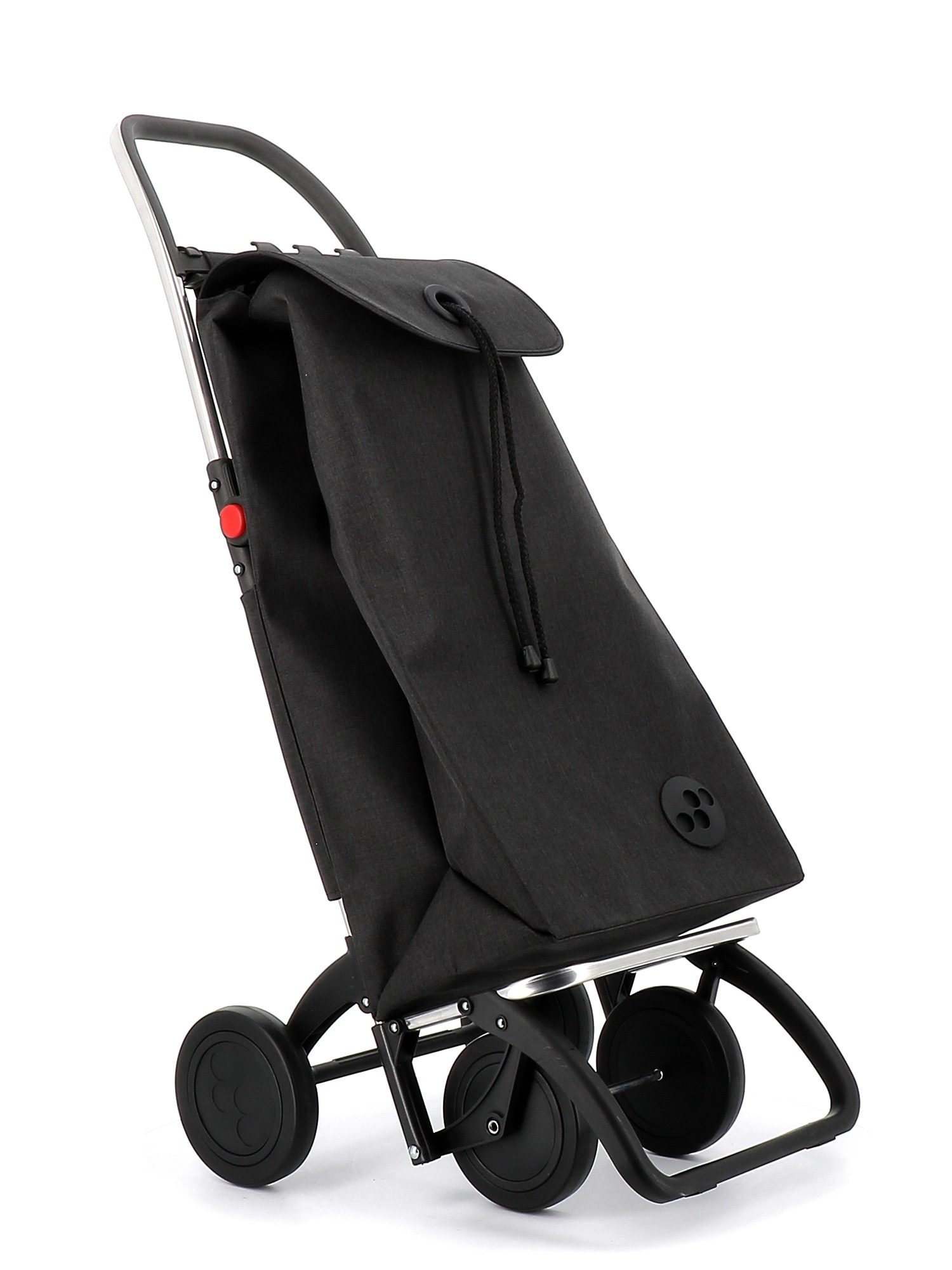 Imagen 5 de Carro de la compra I-Max Tweed 4 Ruedas Plegable Rolser - Negro Negro