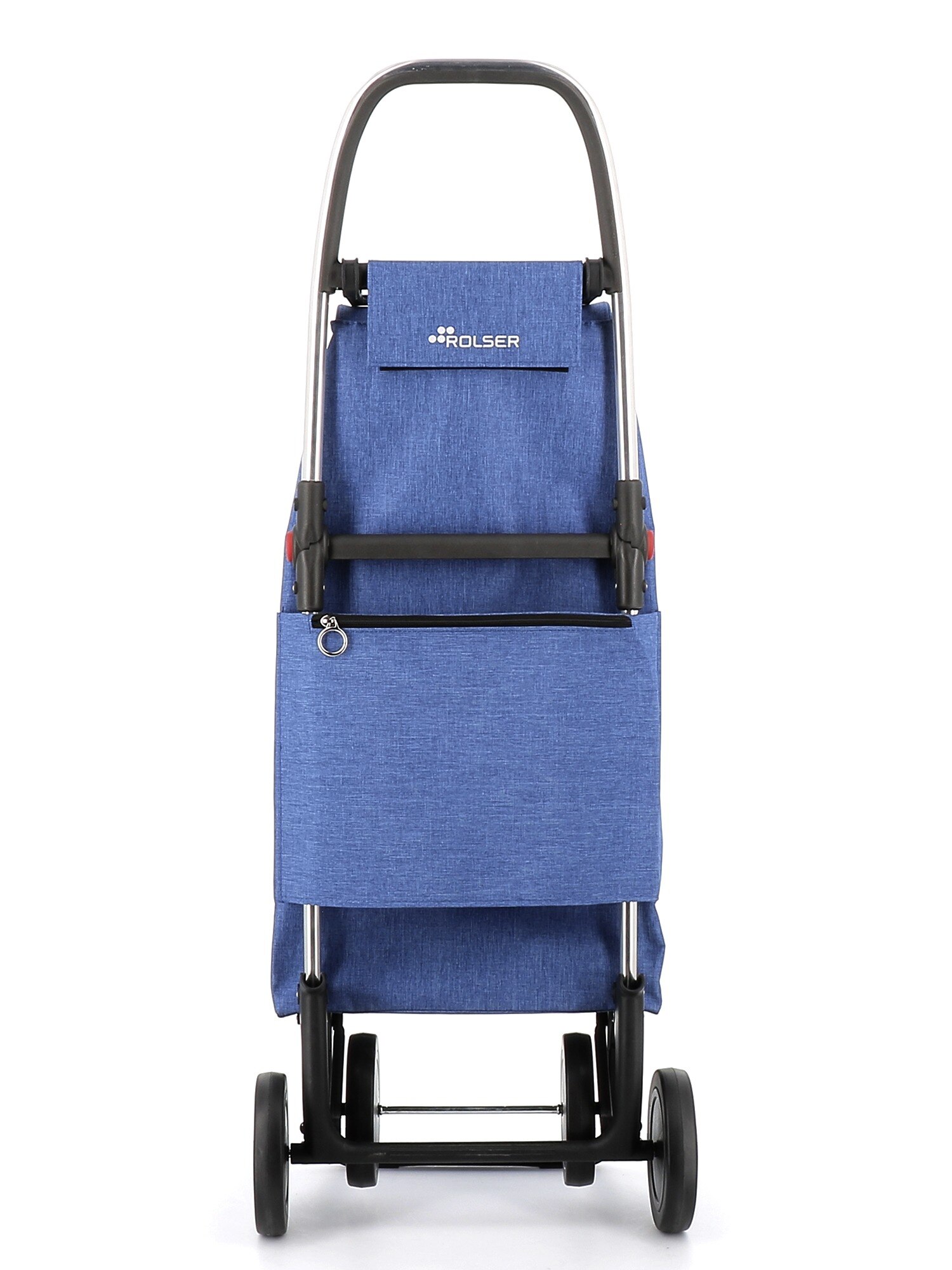 Carro de la compra I-Max Tweed 4 Ruedas Plegable Rolser - Azul Azul-3