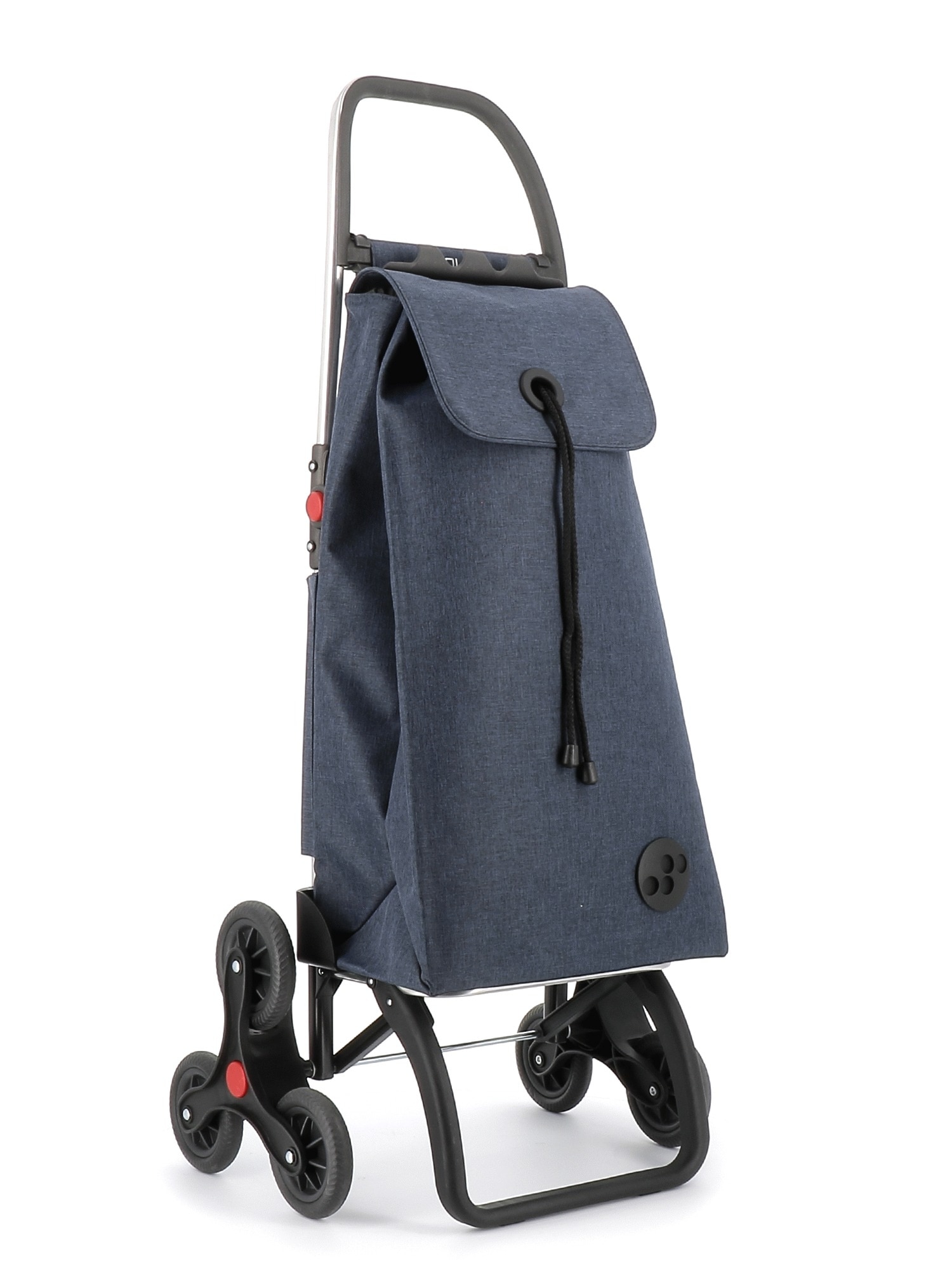 Imagen 1 de Carro de la compra I-Max Tweed 6 Ruedas Sube Escaleras Plegable Rolser - Azul marino Azul marino