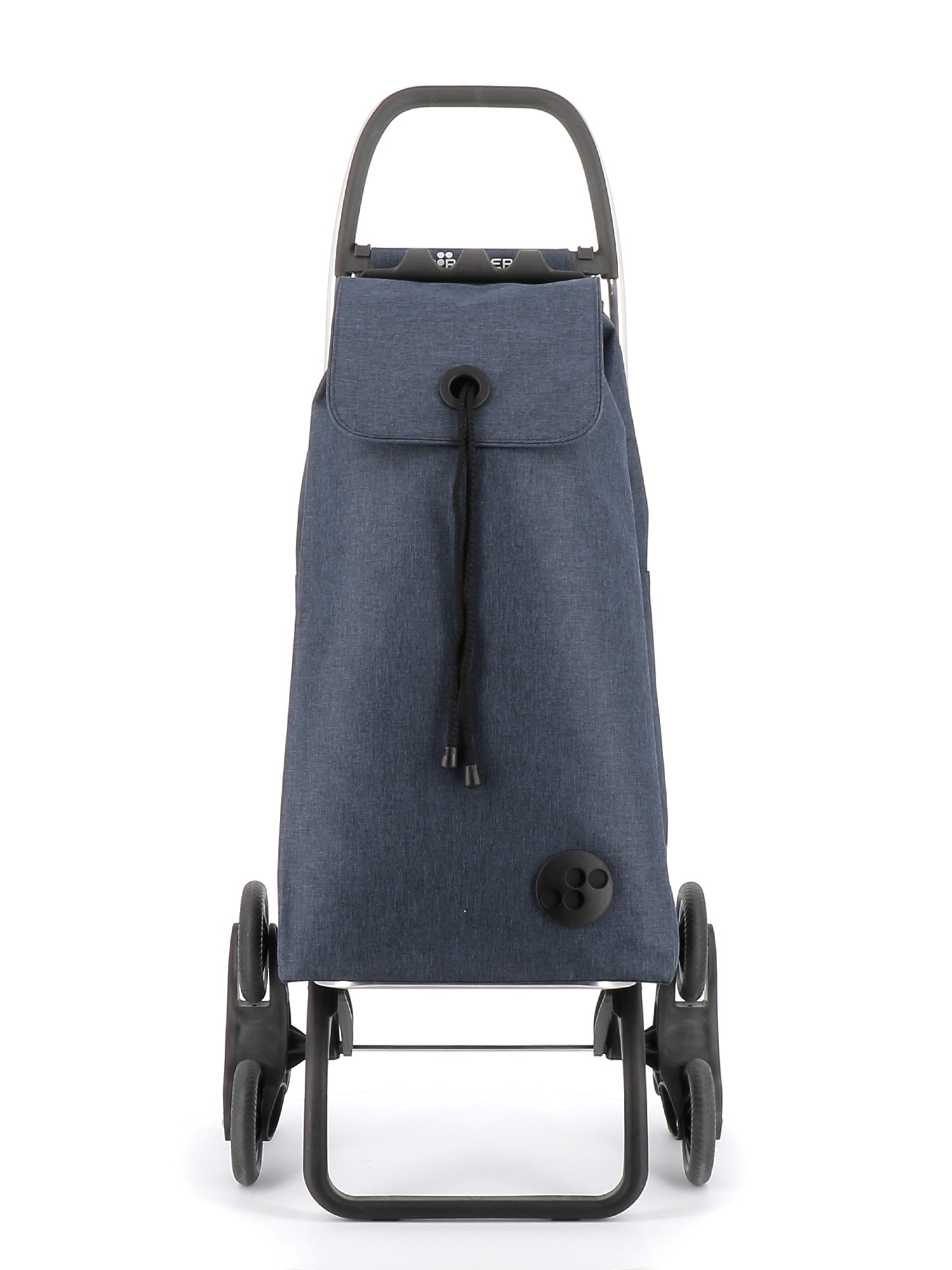 Imagen 4 de Carro de la compra I-Max Tweed 6 Ruedas Sube Escaleras Plegable Rolser - Azul marino Azul marino