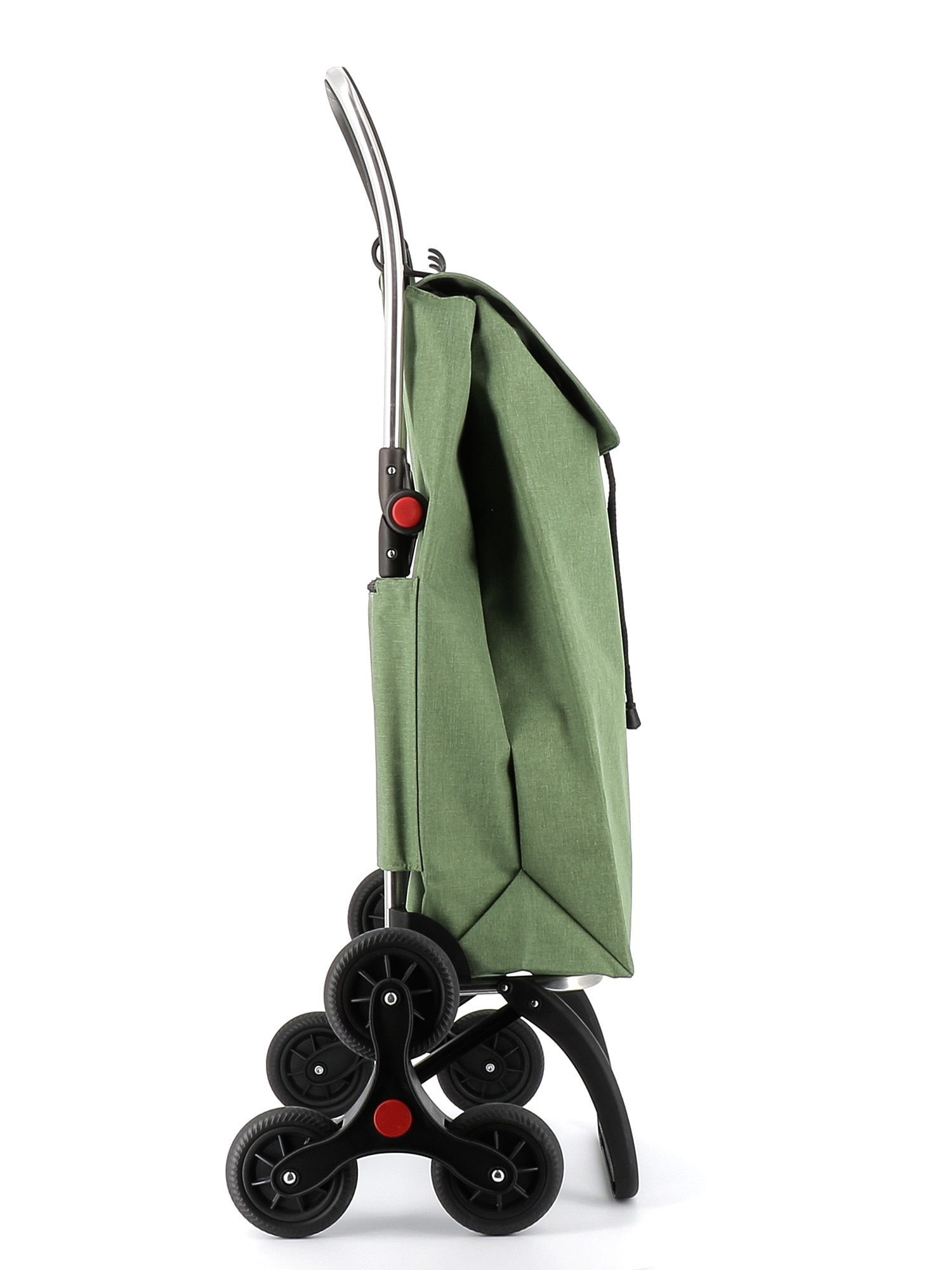 Imagen 2 de Carro de la compra I-Max Tweed 6 Ruedas Sube Escaleras Plegable Rolser - Verde Verde