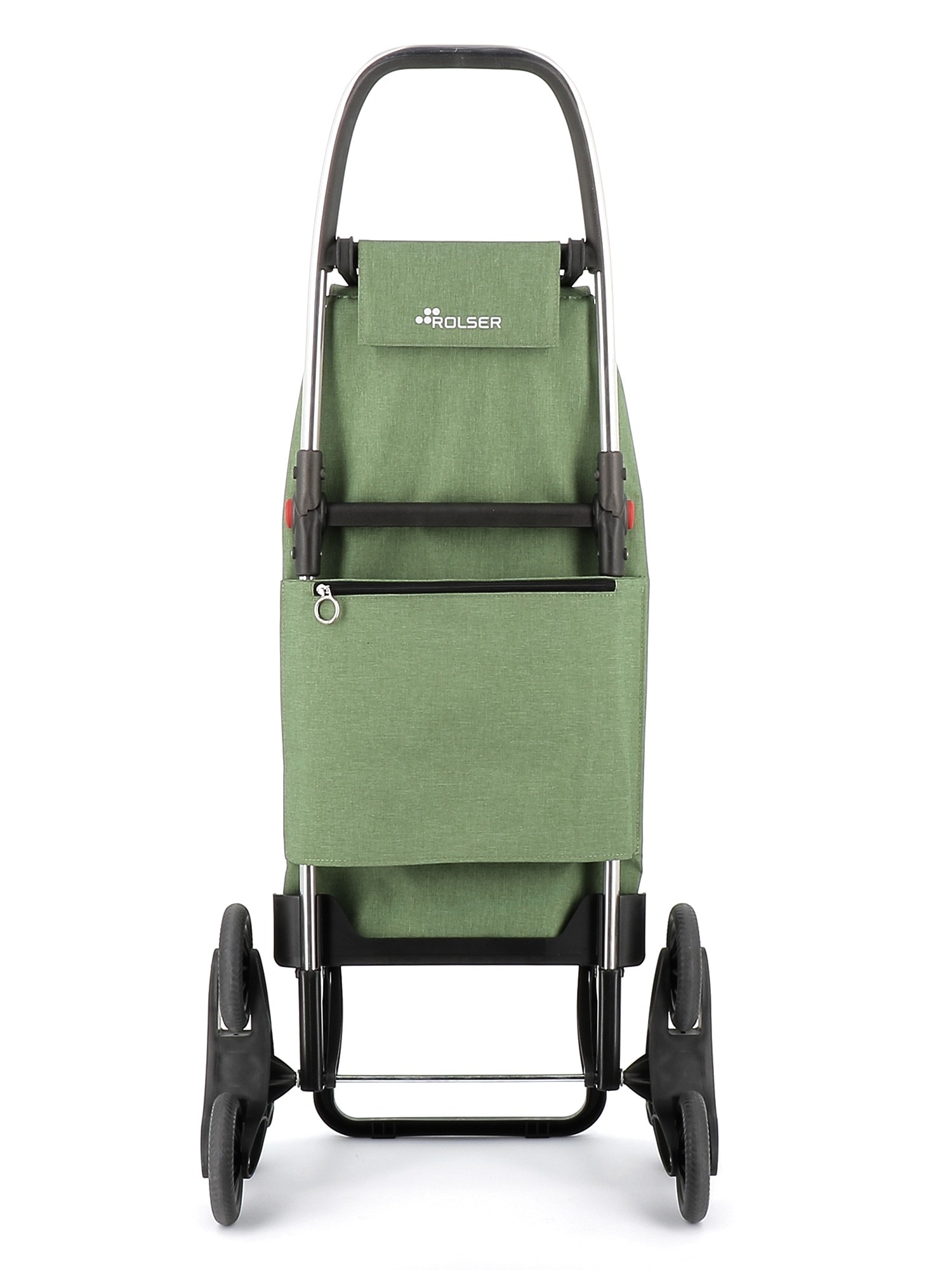 Imagen 3 de Carro de la compra I-Max Tweed 6 Ruedas Sube Escaleras Plegable Rolser - Verde Verde