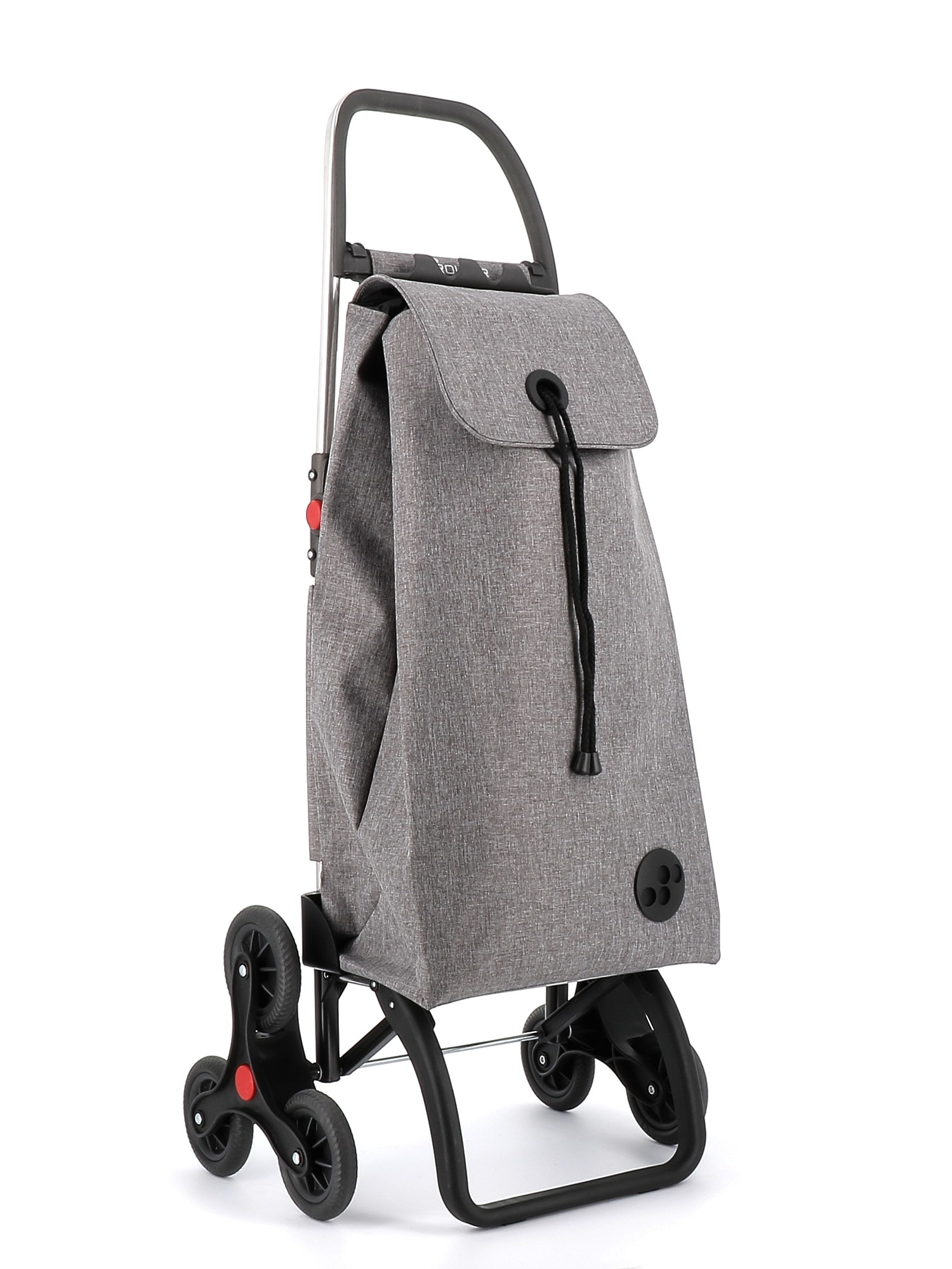 Imagen 1 de Carro de la compra I-Max Tweed 6 Ruedas Sube Escaleras Plegable Rolser - Gris Gris
