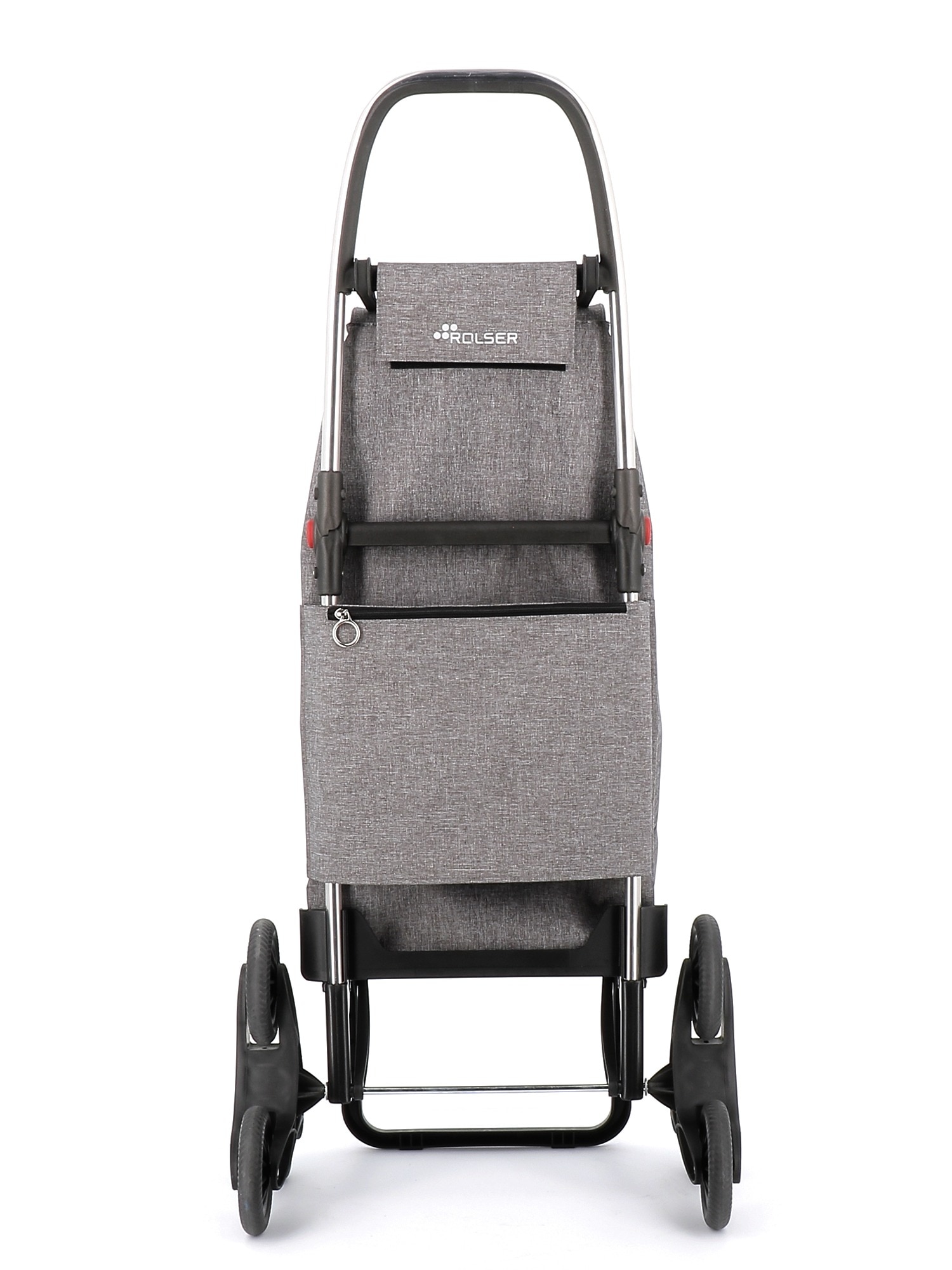 Imagen 3 de Carro de la compra I-Max Tweed 6 Ruedas Sube Escaleras Plegable Rolser - Gris Gris