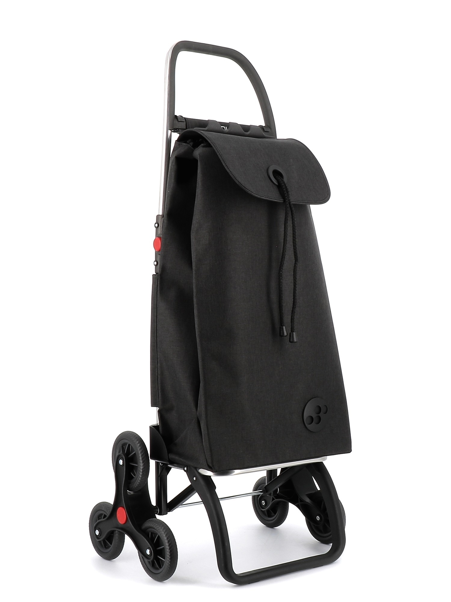 Imagen 1 de Carro de la compra I-Max Tweed 6 Ruedas Sube Escaleras Plegable Rolser - Negro Negro