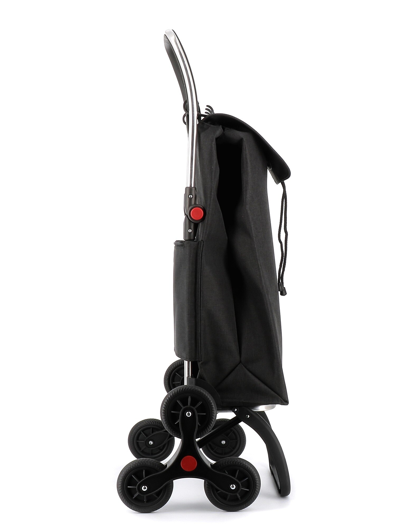 Imagen 2 de Carro de la compra I-Max Tweed 6 Ruedas Sube Escaleras Plegable Rolser - Negro Negro