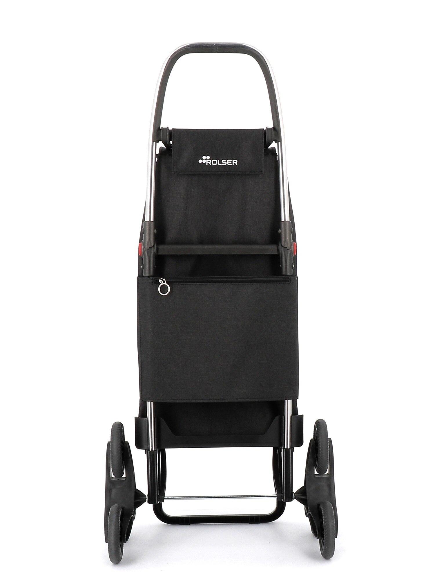 Imagen 3 de Carro de la compra I-Max Tweed 6 Ruedas Sube Escaleras Plegable Rolser - Negro Negro