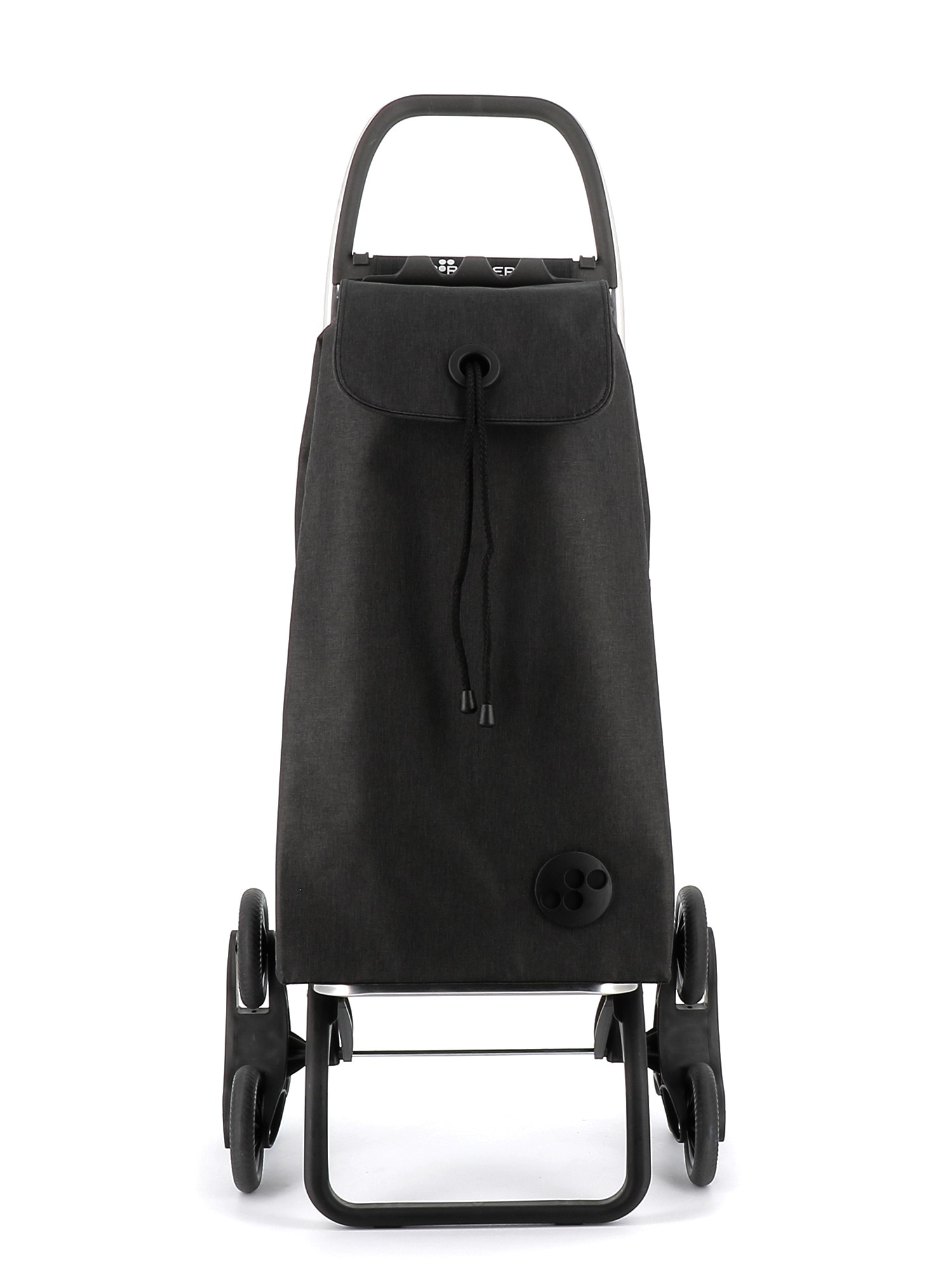 Imagen 4 de Carro de la compra I-Max Tweed 6 Ruedas Sube Escaleras Plegable Rolser - Negro Negro