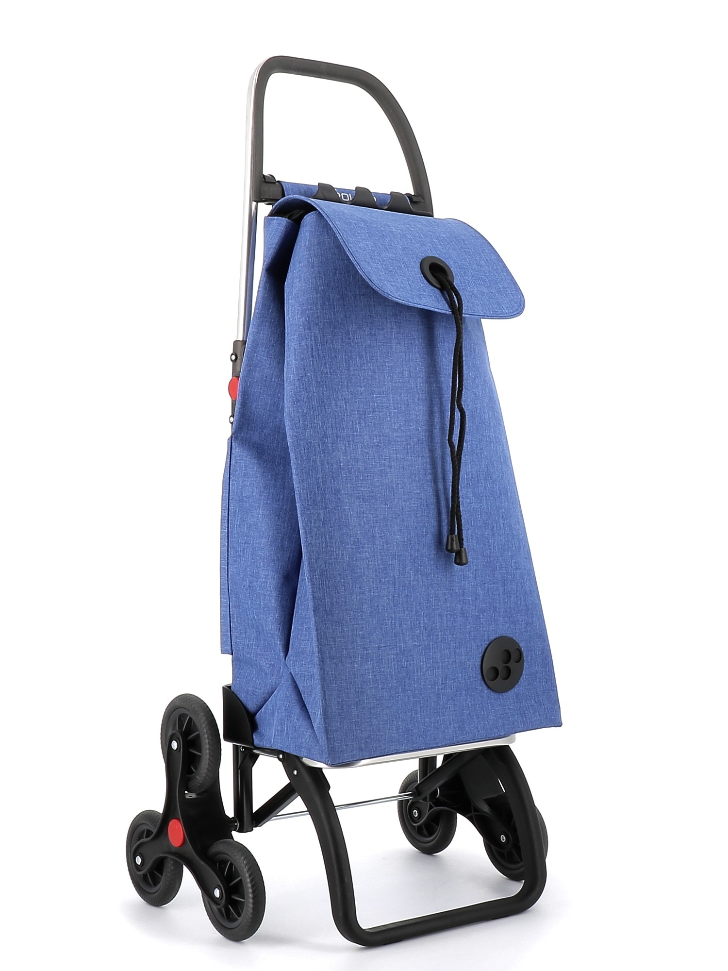 Imagen 1 de Carro de la compra I-Max Tweed 6 Ruedas Sube Escaleras Plegable Rolser - Azul Azul