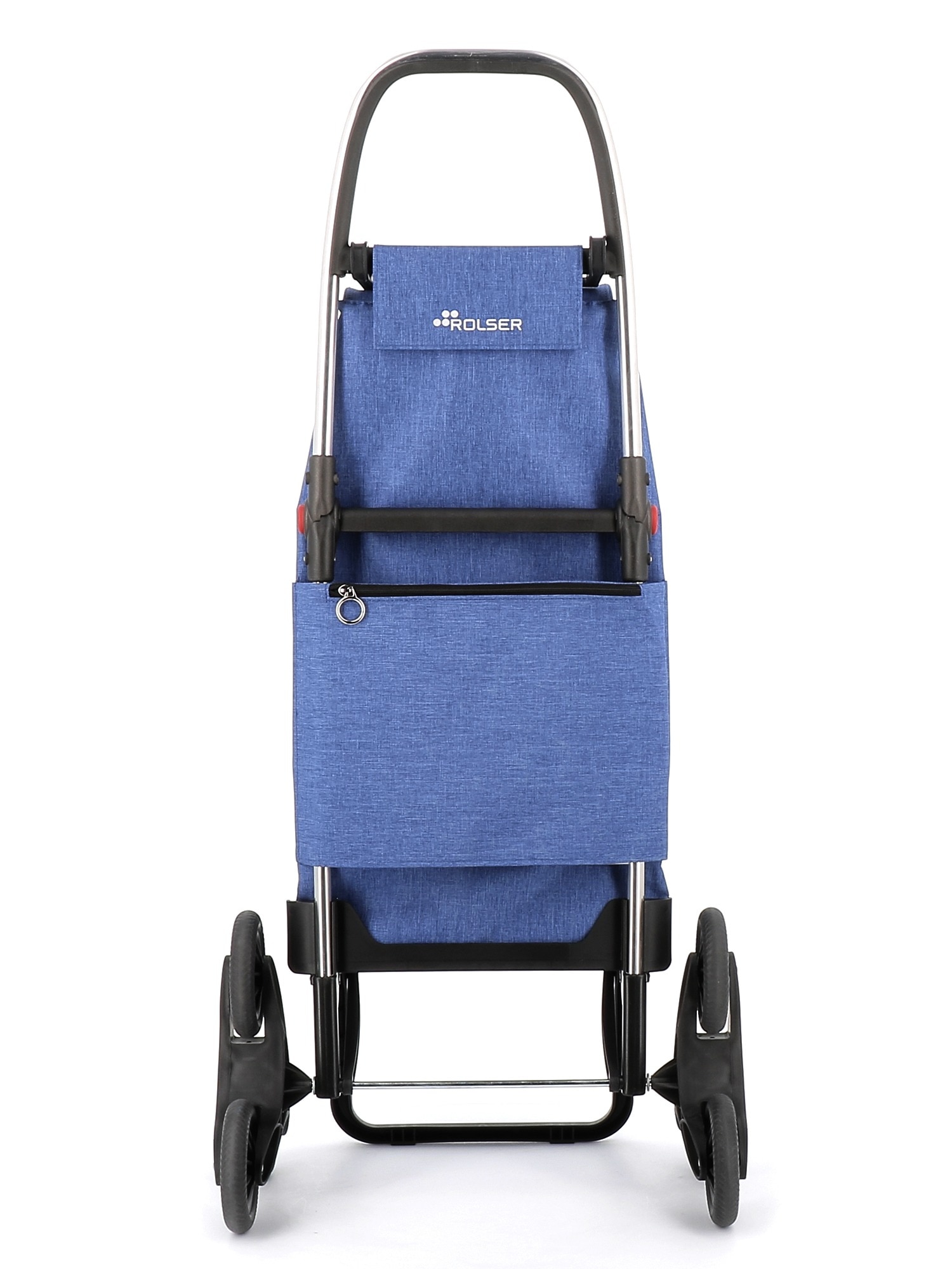 Imagen 3 de Carro de la compra I-Max Tweed 6 Ruedas Sube Escaleras Plegable Rolser - Azul Azul
