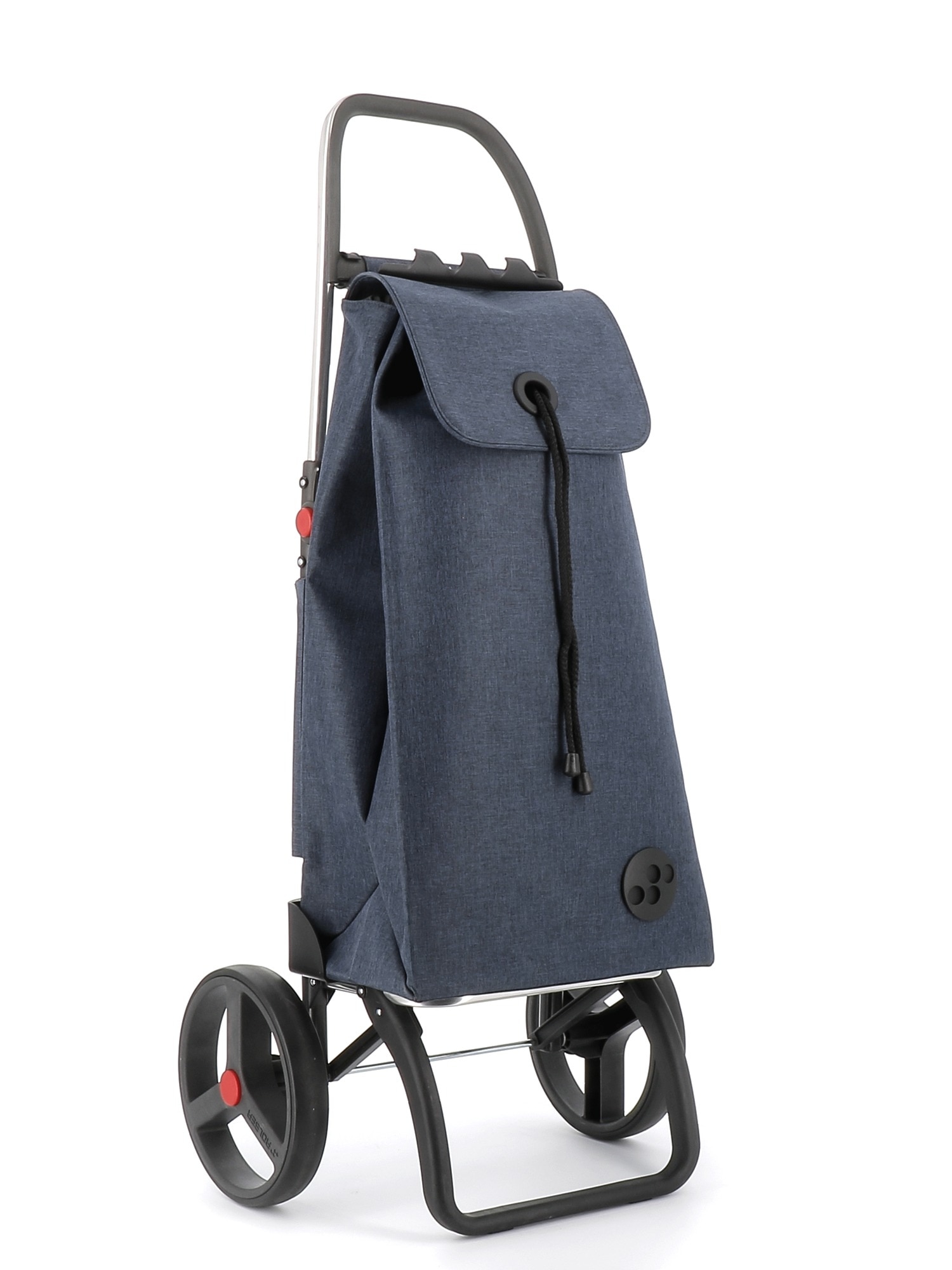 Imagen 1 de Carro de la compra I-Max Tweed 2 Ruedas Grandes Plegable Rolser - Azul marino Azul marino