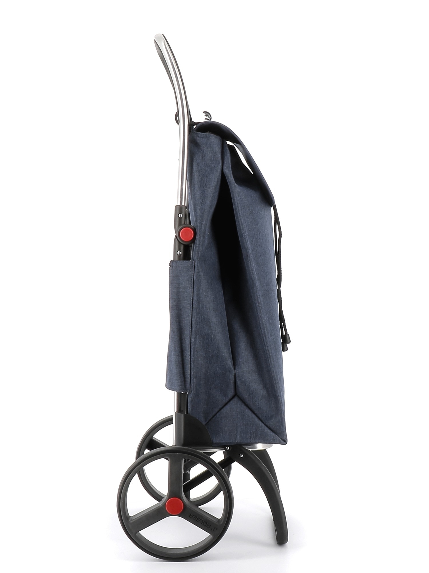 Imagen 2 de Carro de la compra I-Max Tweed 2 Ruedas Grandes Plegable Rolser - Azul marino Azul marino