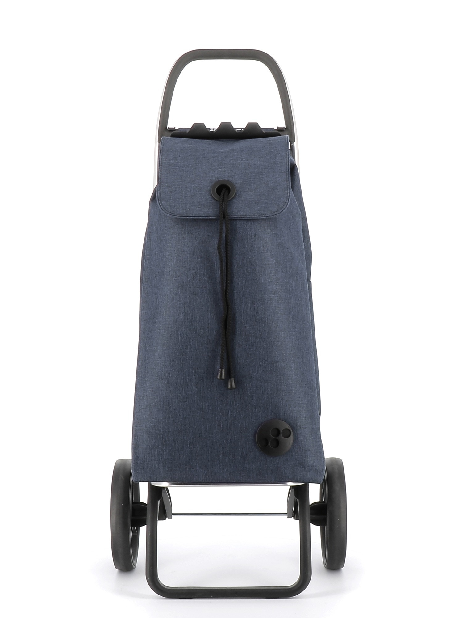 Imagen 4 de Carro de la compra I-Max Tweed 2 Ruedas Grandes Plegable Rolser - Azul marino Azul marino