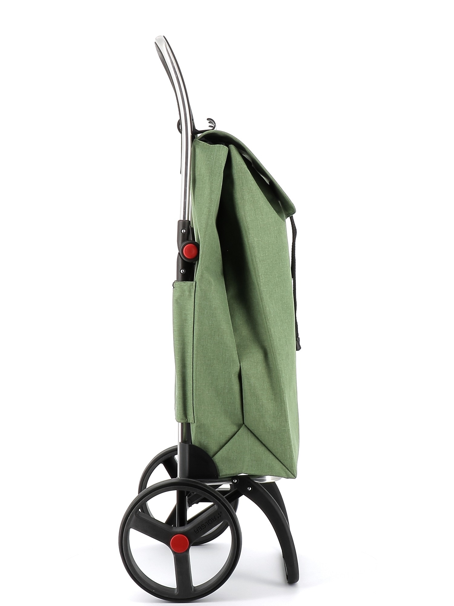 Imagen 2 de Carro de la compra I-Max Tweed 2 Ruedas Grandes Plegable Rolser - Verde Verde
