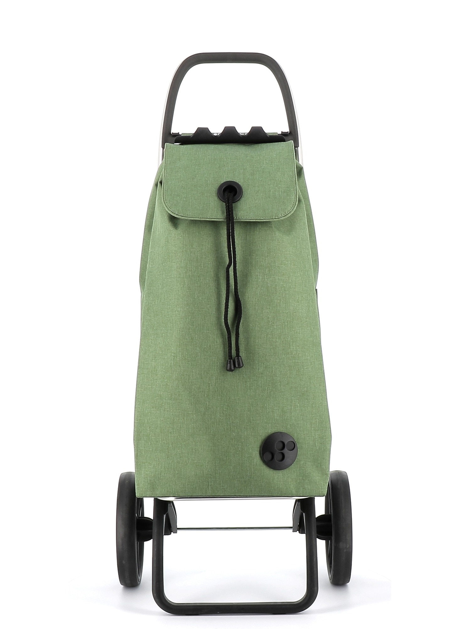 Imagen 4 de Carro de la compra I-Max Tweed 2 Ruedas Grandes Plegable Rolser - Verde Verde