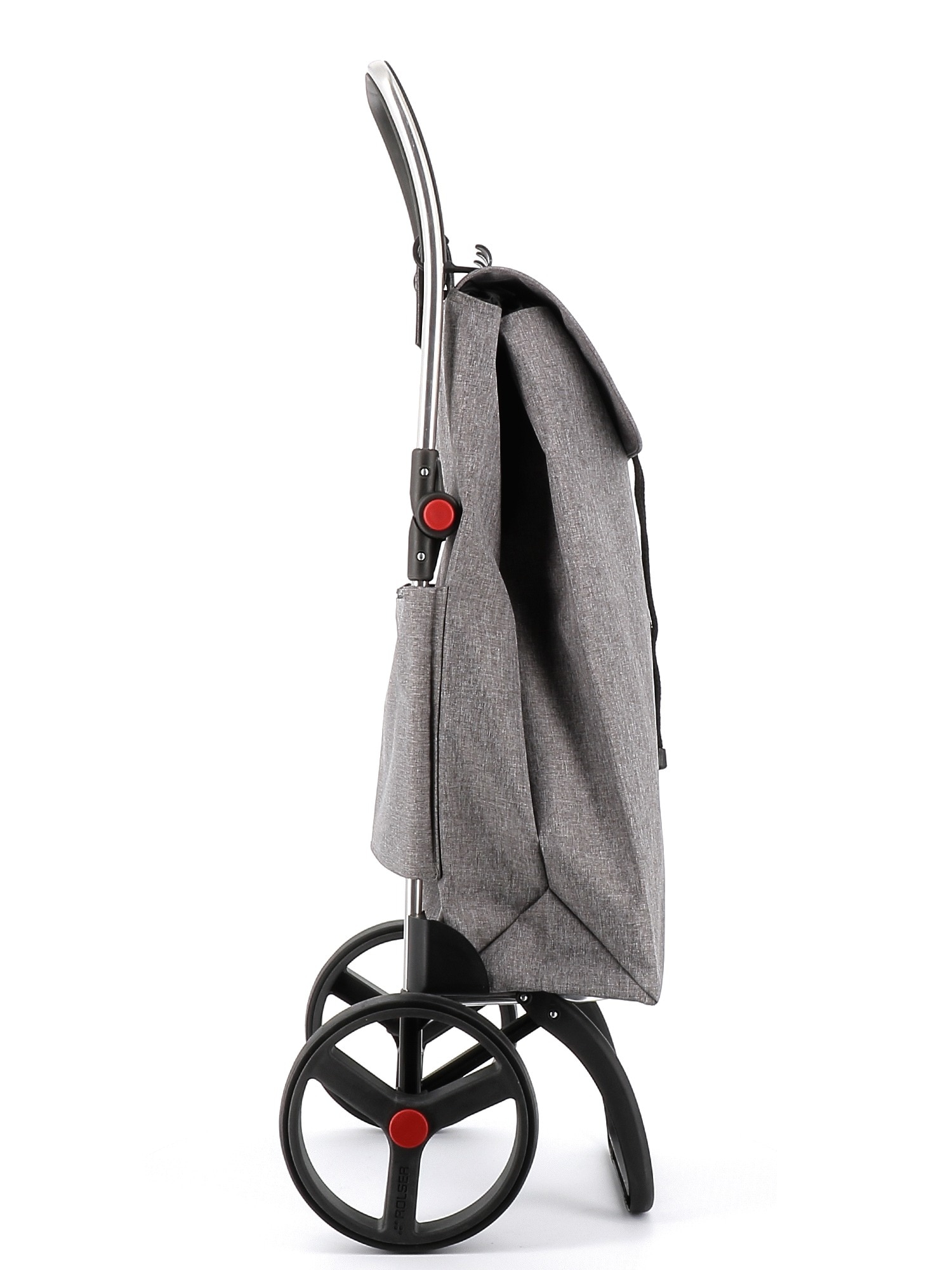 Imagen 2 de Carro de la compra I-Max Tweed 2 Ruedas Grandes Plegable Rolser - Gris Gris