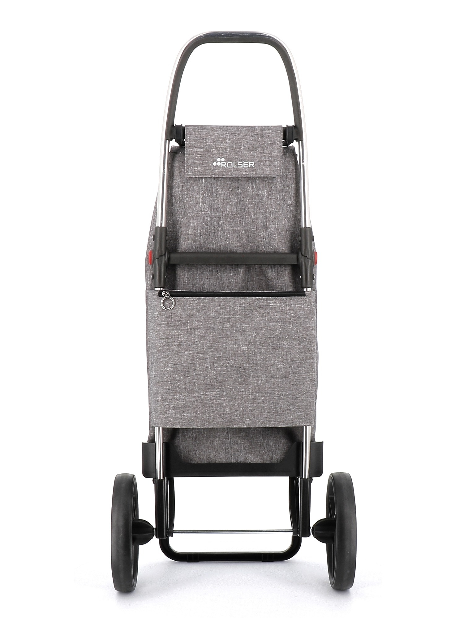 Imagen 3 de Carro de la compra I-Max Tweed 2 Ruedas Grandes Plegable Rolser - Gris Gris