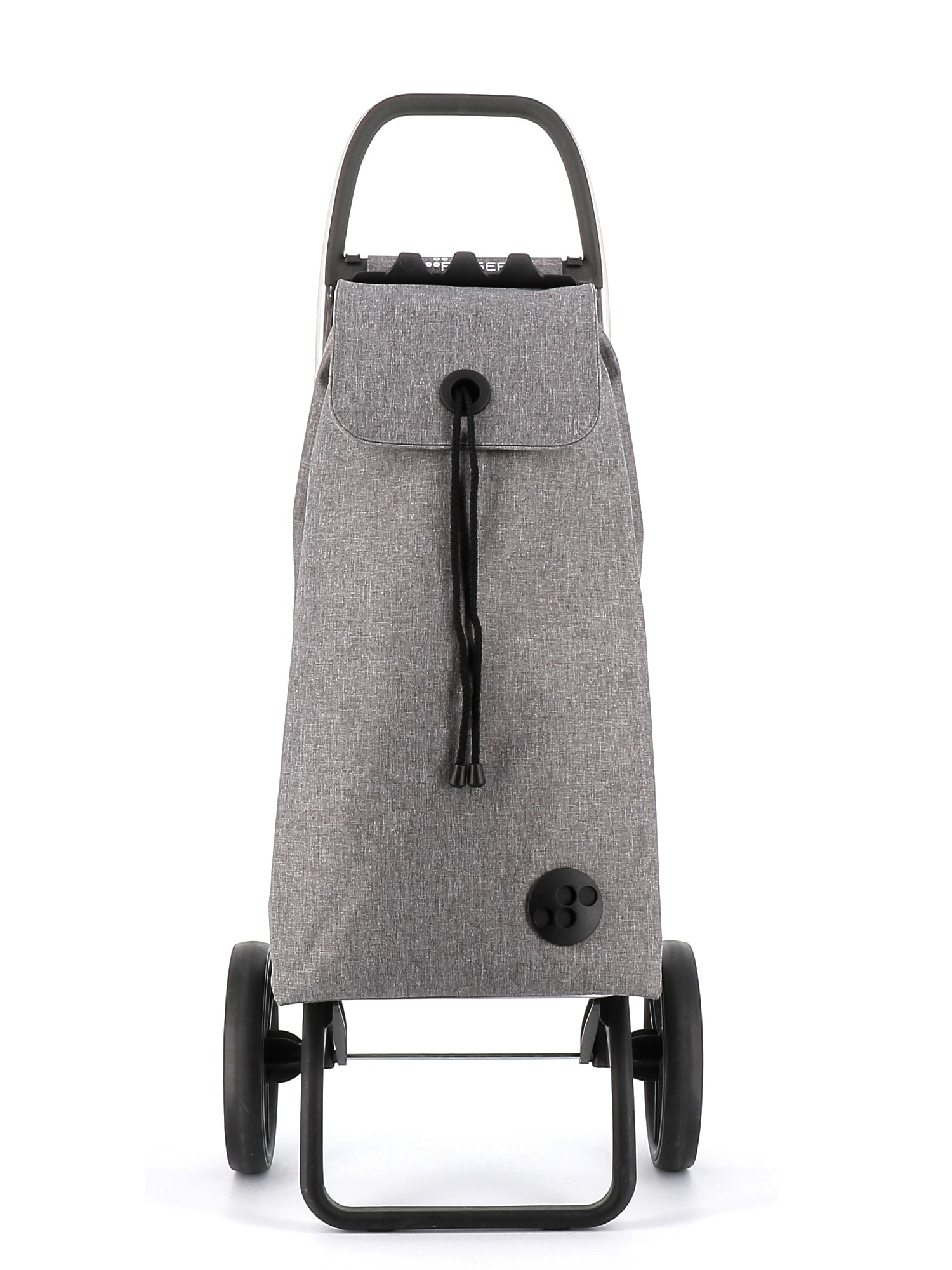 Imagen 4 de Carro de la compra I-Max Tweed 2 Ruedas Grandes Plegable Rolser - Gris Gris