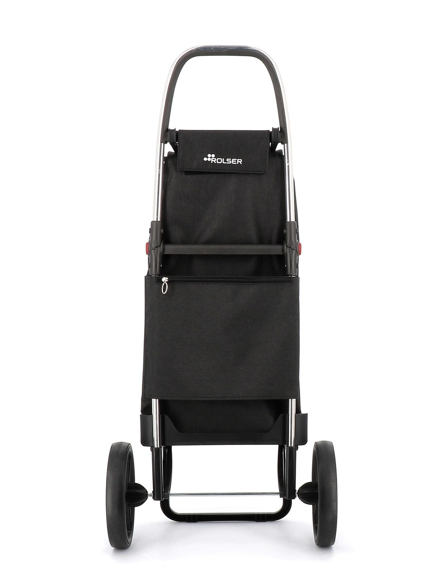 Imagen 3 de Carro de la compra I-Max Tweed 2 Ruedas Grandes Plegable Rolser - Negro Negro