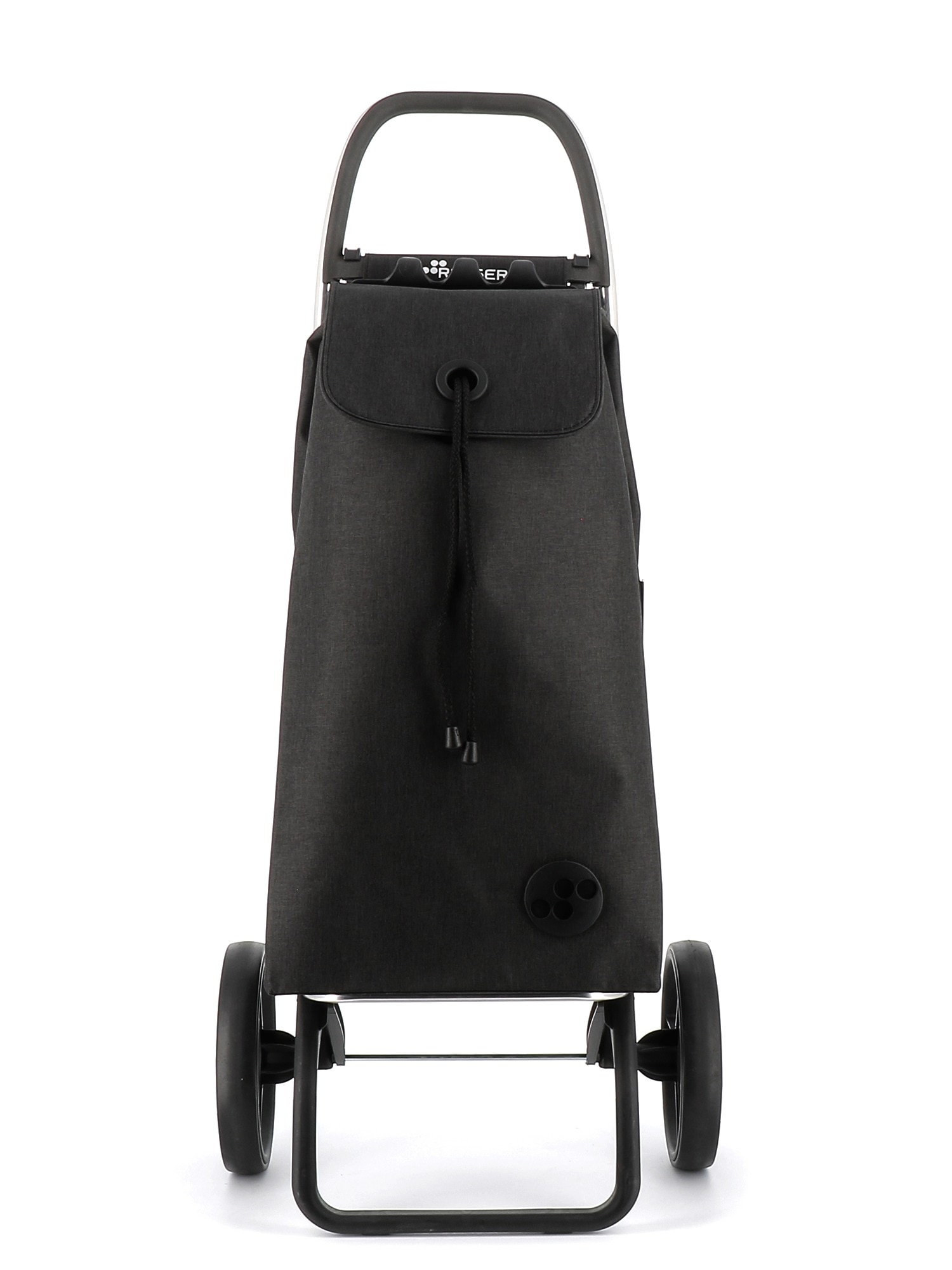 Imagen 4 de Carro de la compra I-Max Tweed 2 Ruedas Grandes Plegable Rolser - Negro Negro