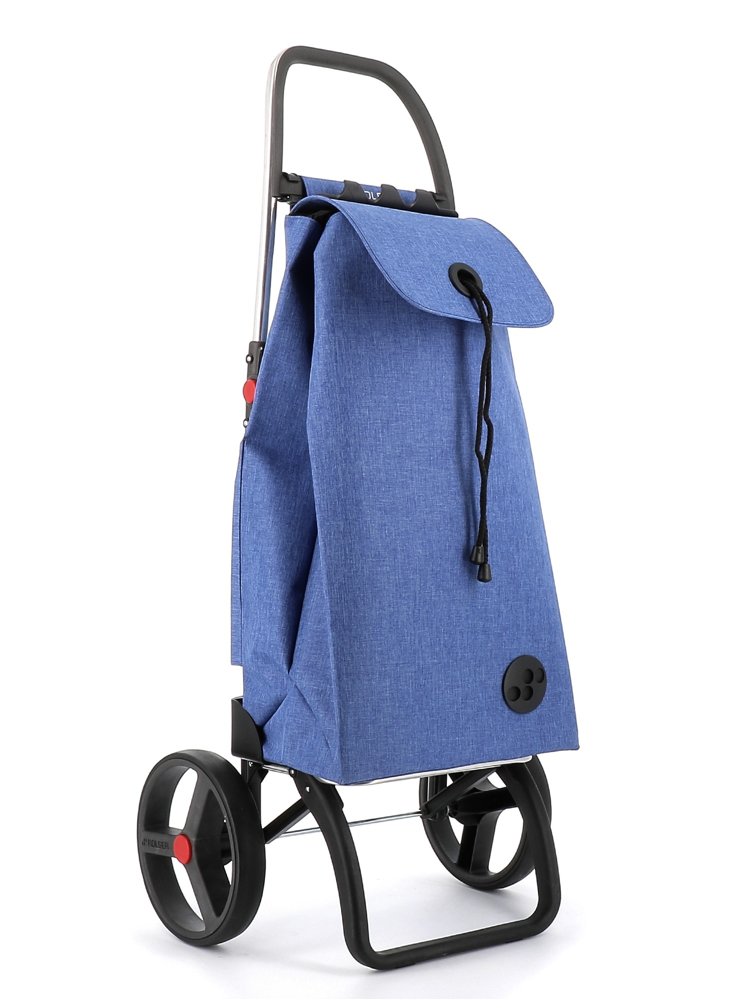 Imagen 1 de Carro de la compra I-Max Tweed 2 Ruedas Grandes Plegable Rolser - Azul Azul