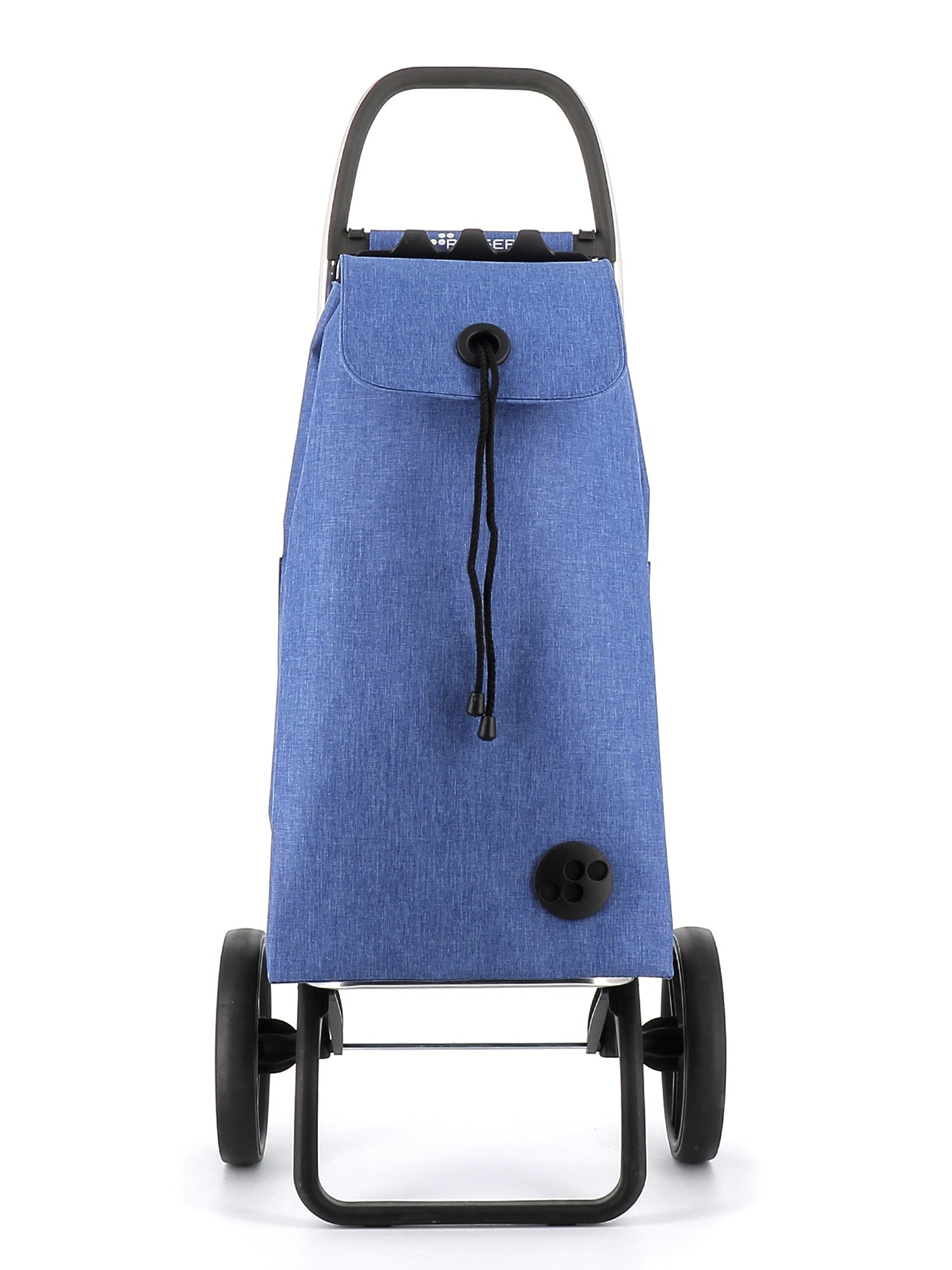 Imagen 4 de Carro de la compra I-Max Tweed 2 Ruedas Grandes Plegable Rolser - Azul Azul