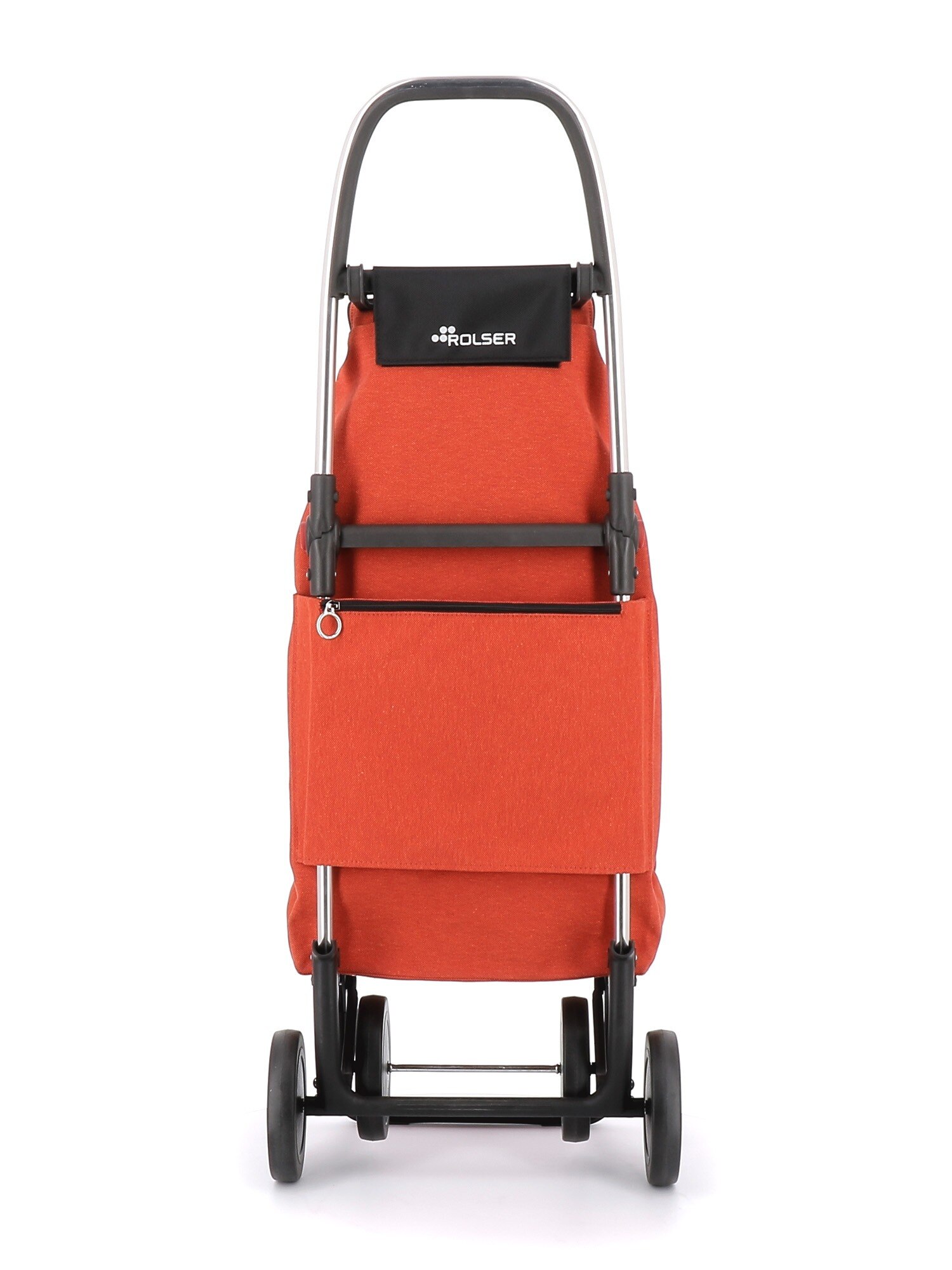Imagen 3 de Carro de la compra I-Max EcoiMax 4 Ruedas Plegable Rolser - Naranja Naranja