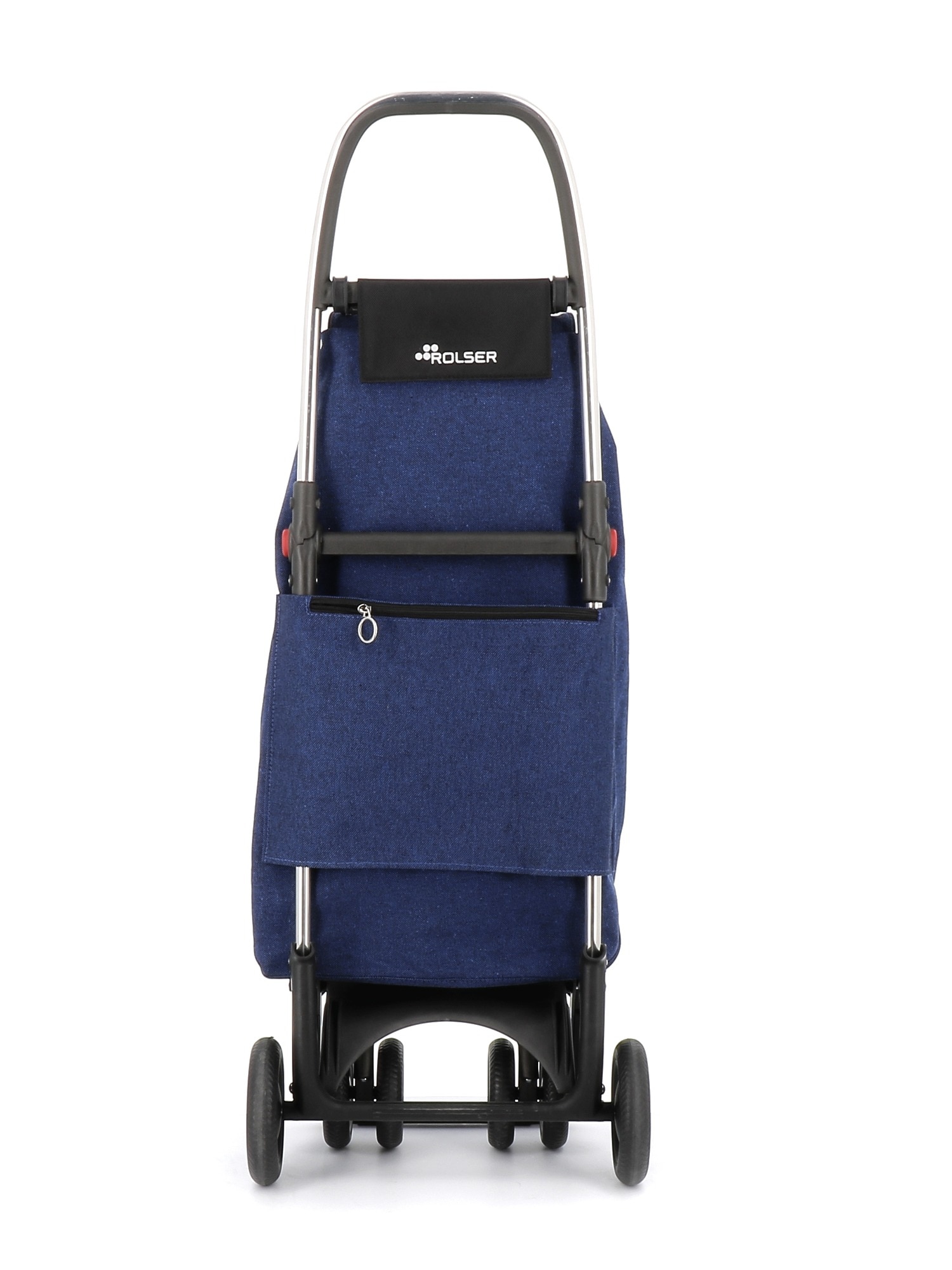 Imagen 3 de Carro de la compra I-Max EcoiMax 4 Ruedas 2 Giratorias Plegable Rolser - Azul marino Azul marino