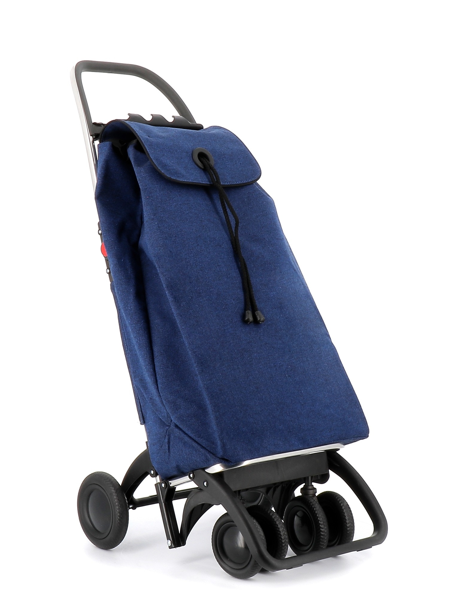 Imagen 5 de Carro de la compra I-Max EcoiMax 4 Ruedas 2 Giratorias Plegable Rolser - Azul marino Azul marino