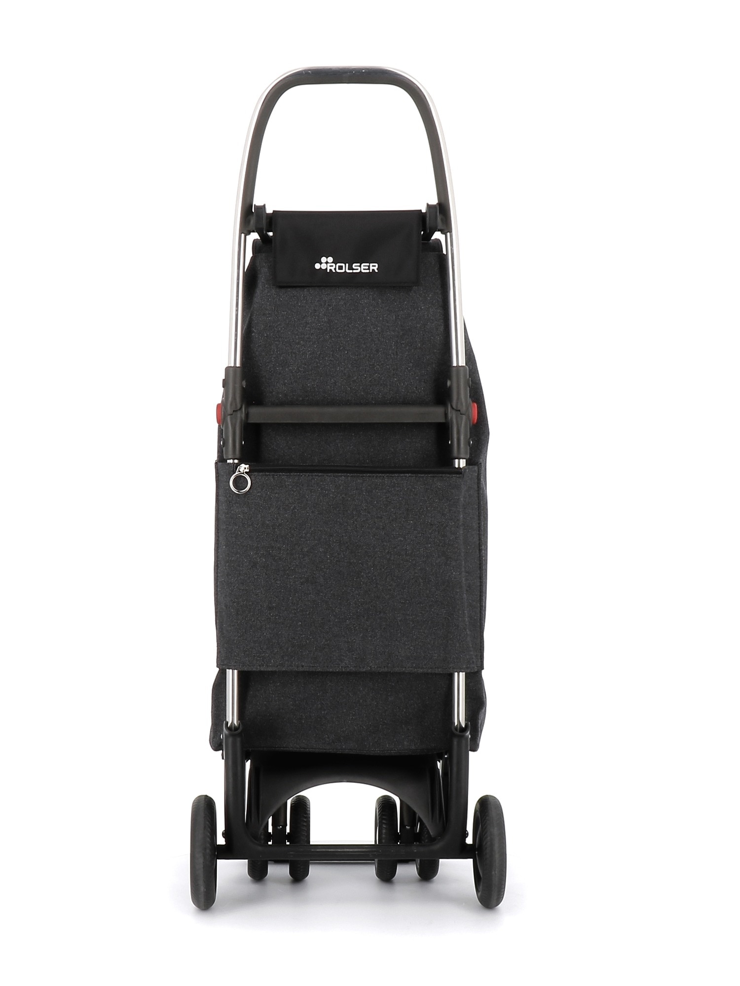 Imagen 3 de Carro de la compra I-Max EcoiMax 4 Ruedas 2 Giratorias Plegable Rolser - Negro Negro