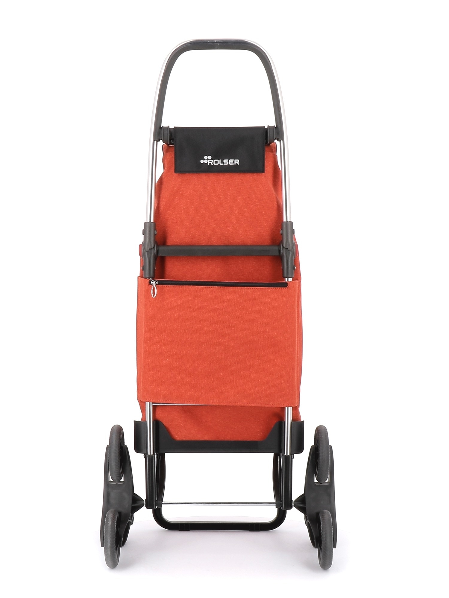 Imagen 3 de Carro de la compra I-Max EcoiMax 6 Ruedas Sube Escaleras Plegable Rolser - Naranja Naranja