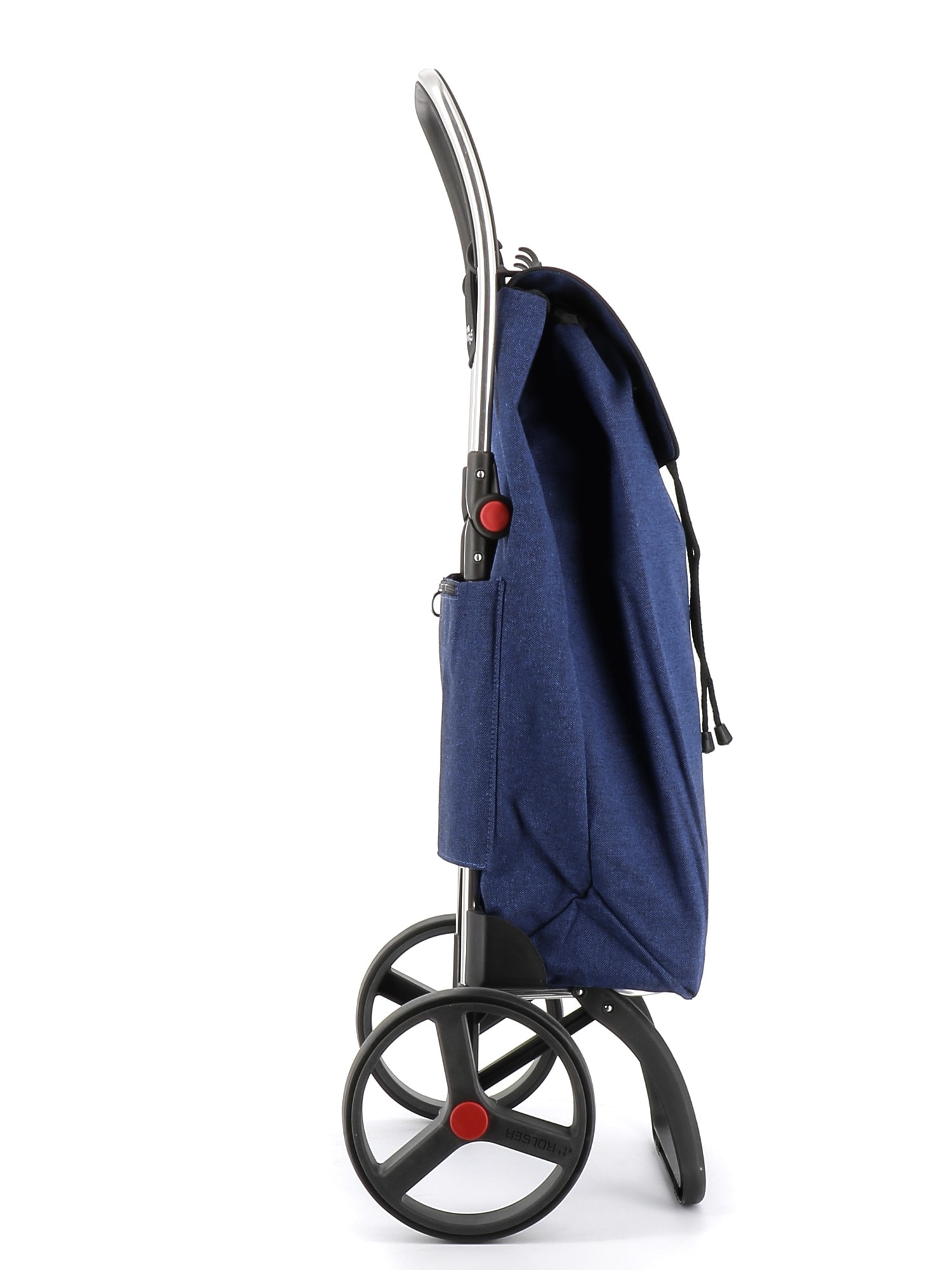 Imagen 2 de Carro de la compra I-Max EcoiMax 2 Ruedas Grandes Plegable Rolser - Azul marino Azul marino